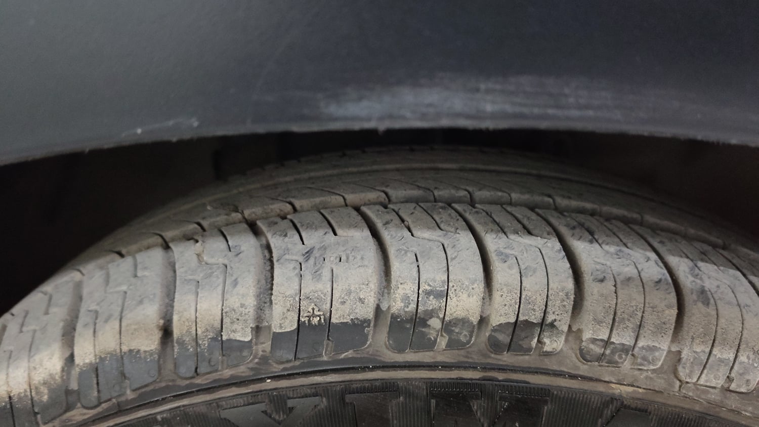 Used 2022 Tata Tiago NRG XZ MT Petrol Manual tyres RIGHT FRONT TYRE TREAD VIEW
