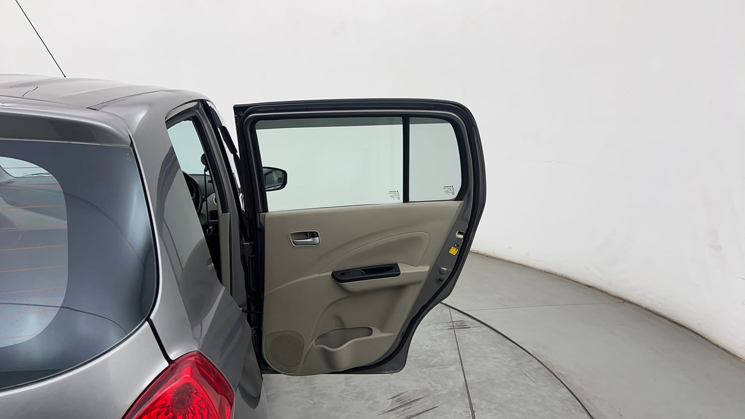 Used 2017 Maruti Suzuki Celerio ZXI (O) AMT Petrol Automatic interior RIGHT REAR DOOR OPEN VIEW