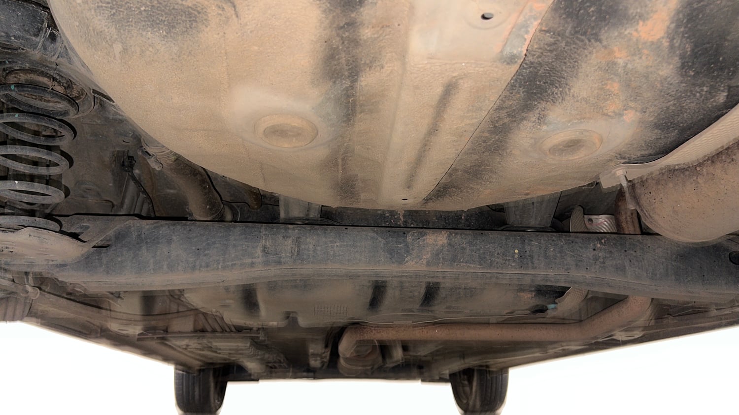 Used 2023 Hyundai i20 Sportz 1.2 IVT Petrol Automatic extra REAR UNDERBODY VIEW (TAKEN FROM REAR)
