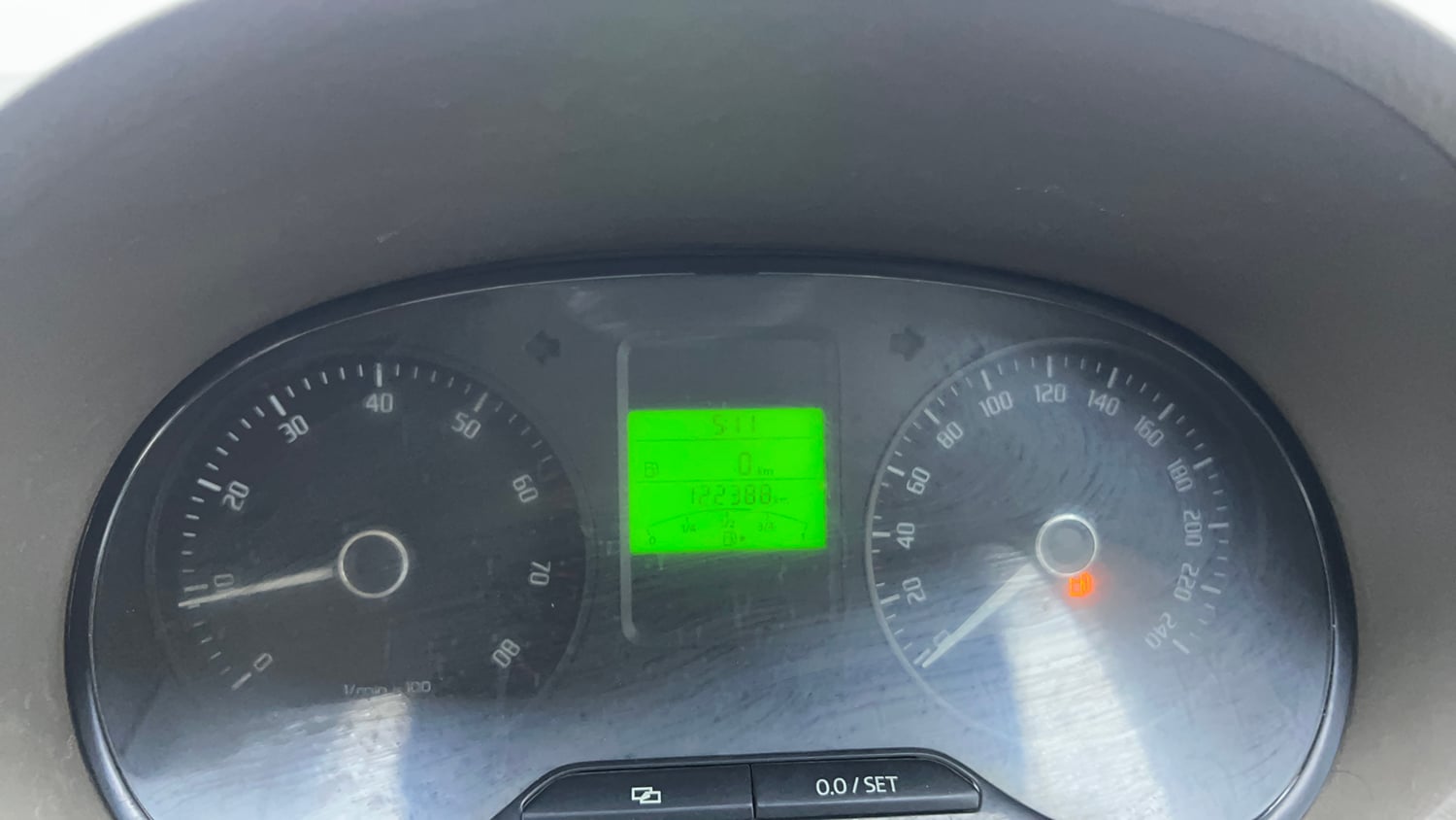 Used 2014 Skoda Rapid 1.6 MPI Elegance Petrol Manual interior CLUSTERMETER VIEW