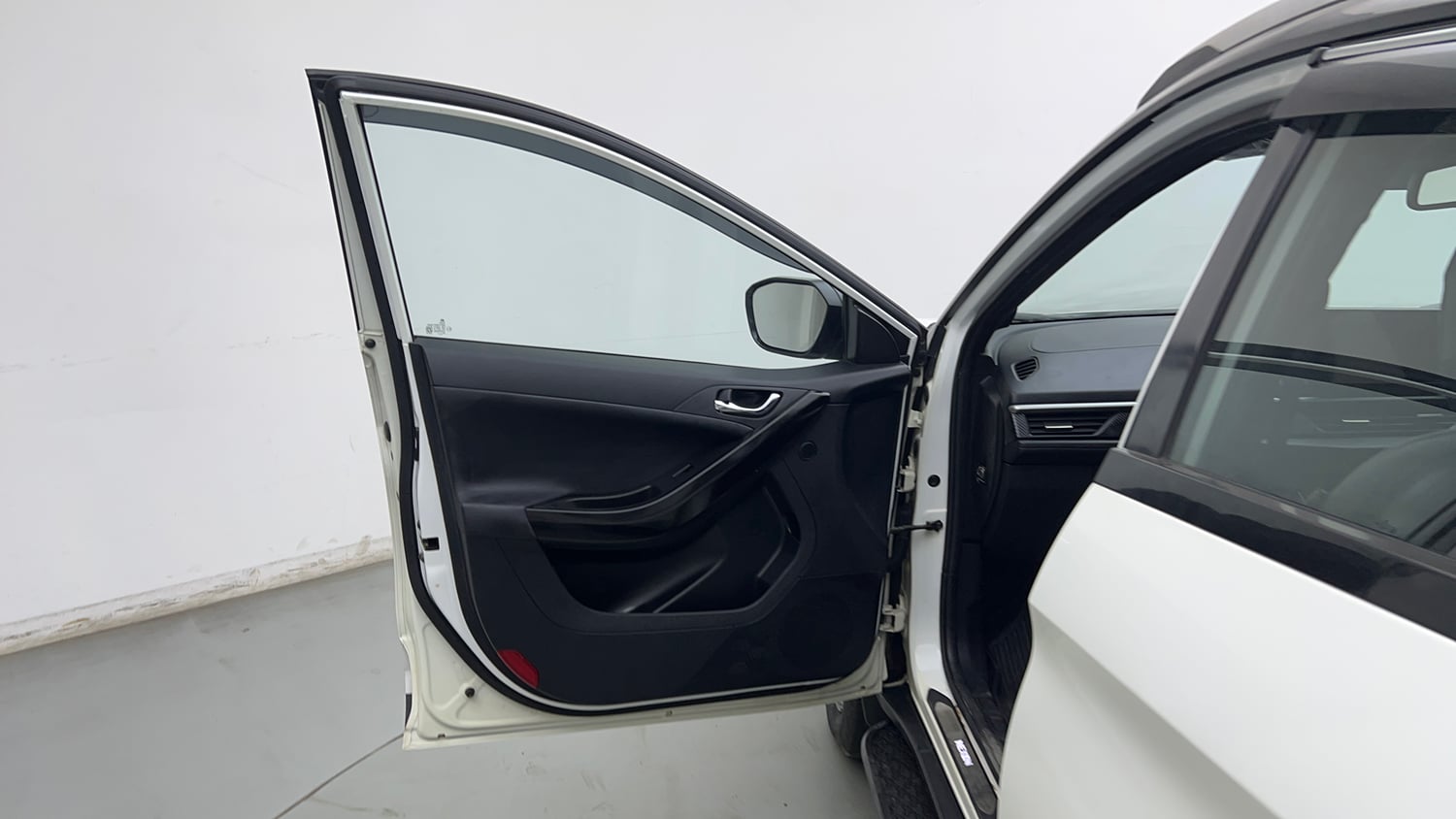 Used 2024 Tata Nexon Fearless 1.2 Revotron Petrol 6MT DT Petrol Manual interior LEFT FRONT DOOR OPEN VIEW