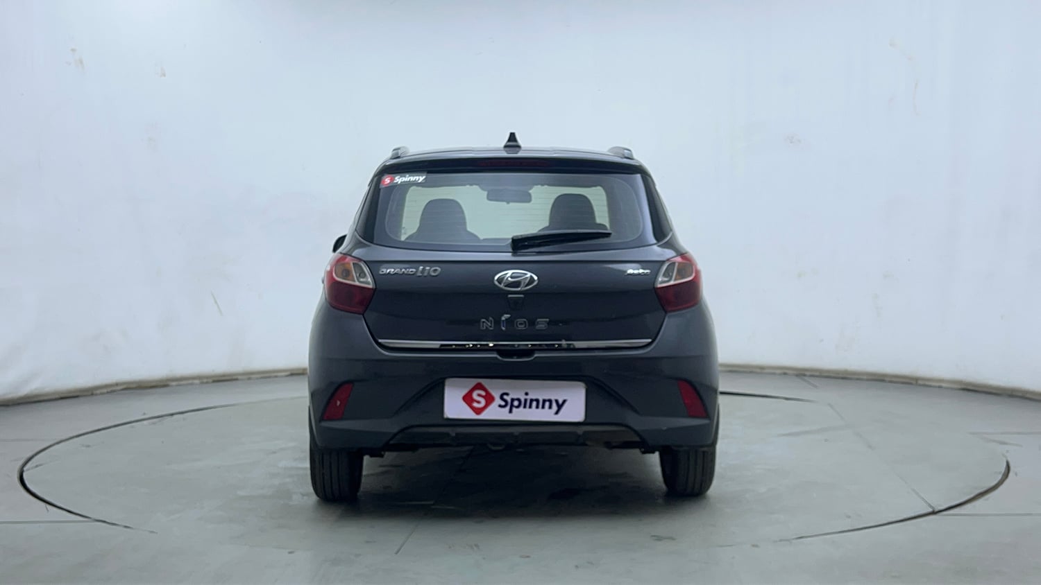 Used 2022 Hyundai Grand i10 Nios Asta 1.2 Kappa VTVT Petrol Manual exterior BACK VIEW