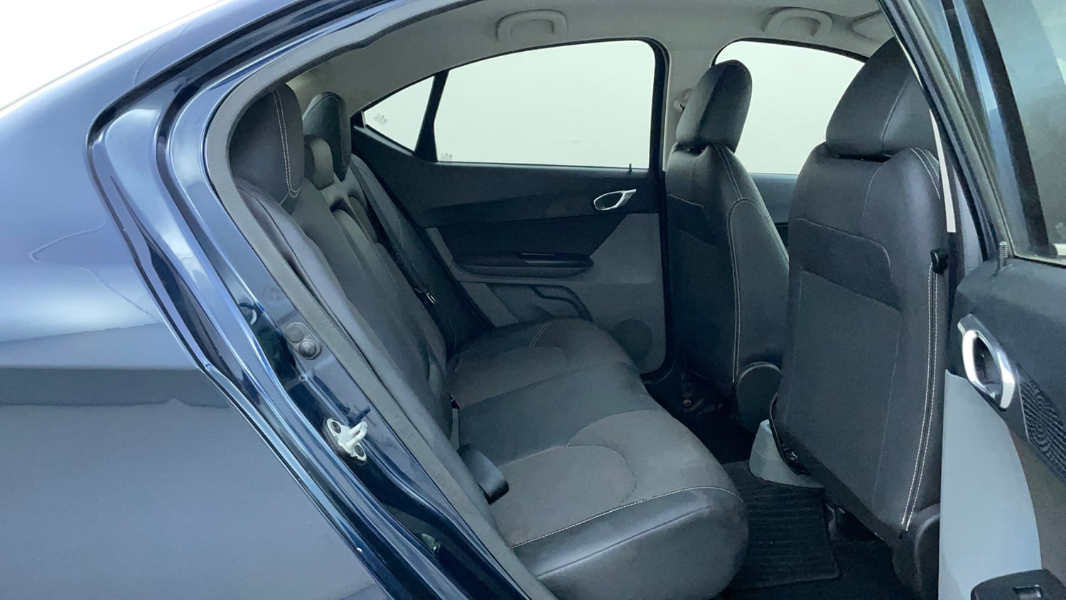 Used 2019 Tata Tigor Revotron XZA+ Petrol Automatic interior RIGHT SIDE REAR DOOR CABIN VIEW