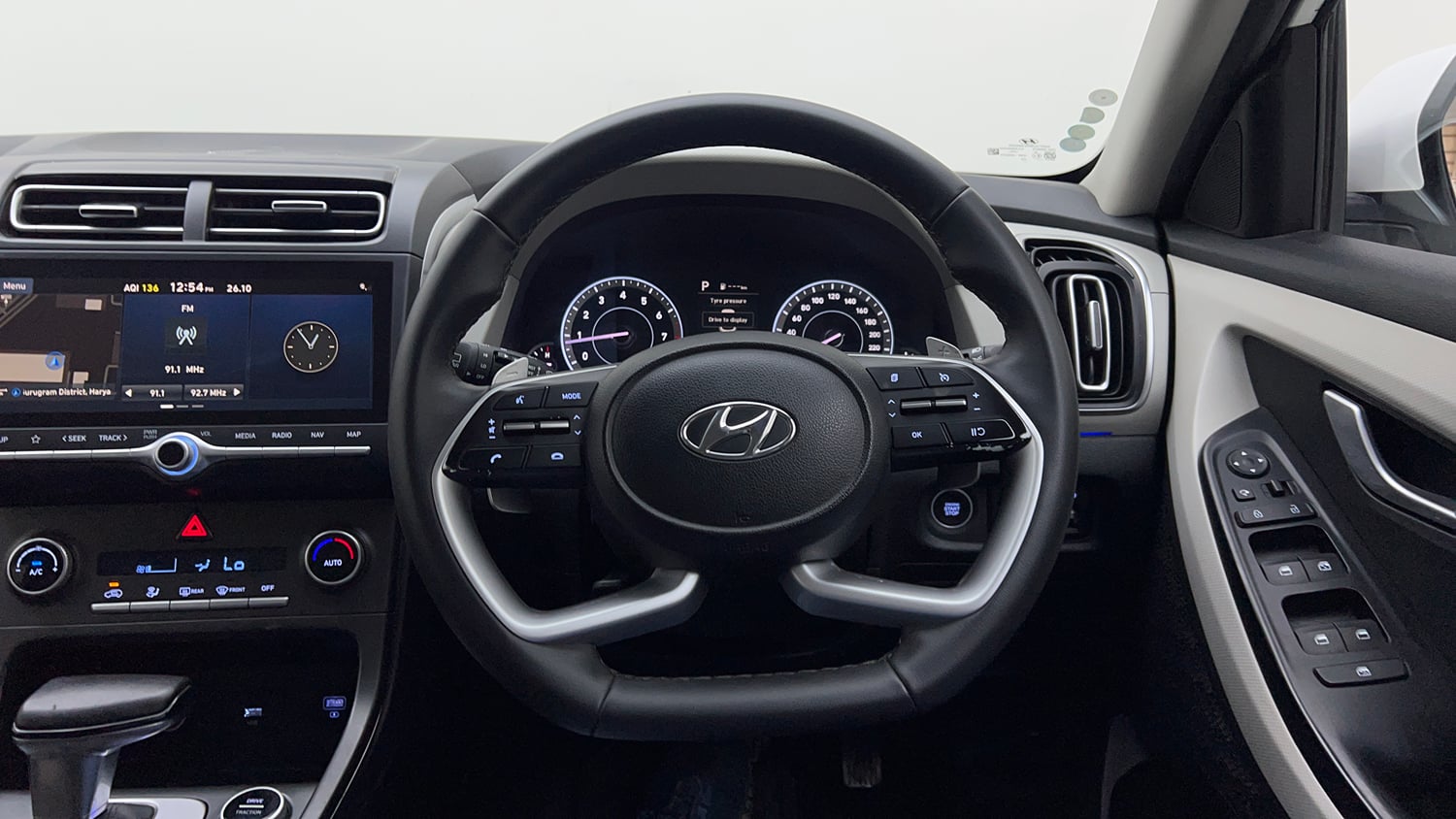 Used 2023 Hyundai Creta SX 1.5 Petrol IVT Petrol Automatic interior STEERING VIEW