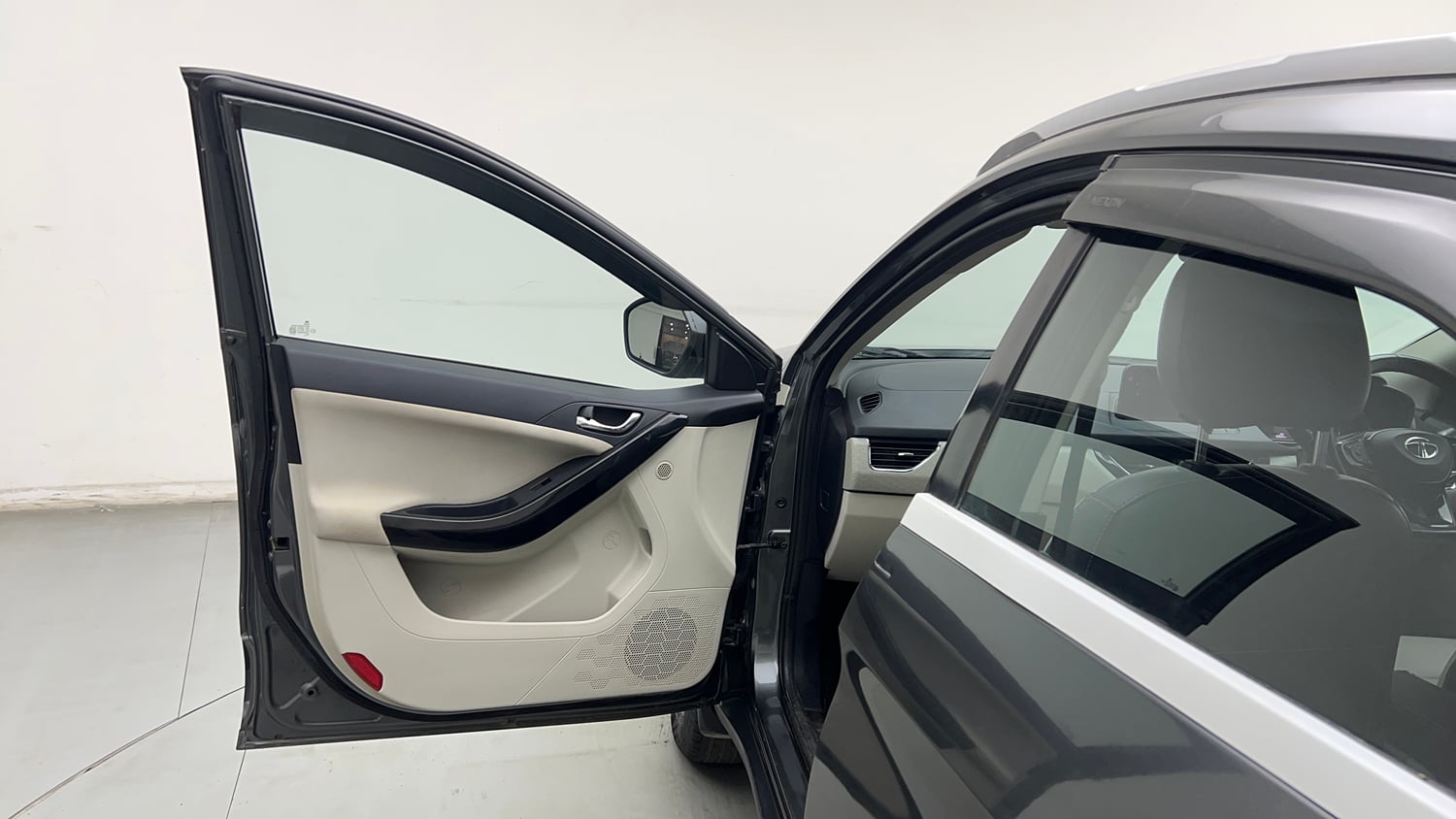 Used 2022 Tata Nexon XZA Plus (S) Petrol Automatic interior LEFT FRONT DOOR OPEN VIEW