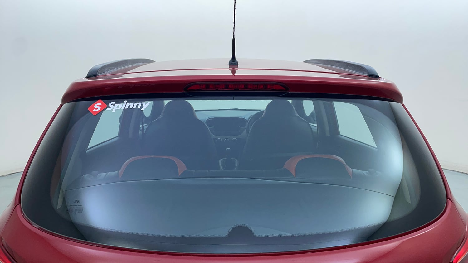 Used 2019 Hyundai Grand i10 Magna 1.2 Kappa VTVT Petrol Manual exterior BACK WINDSHIELD VIEW