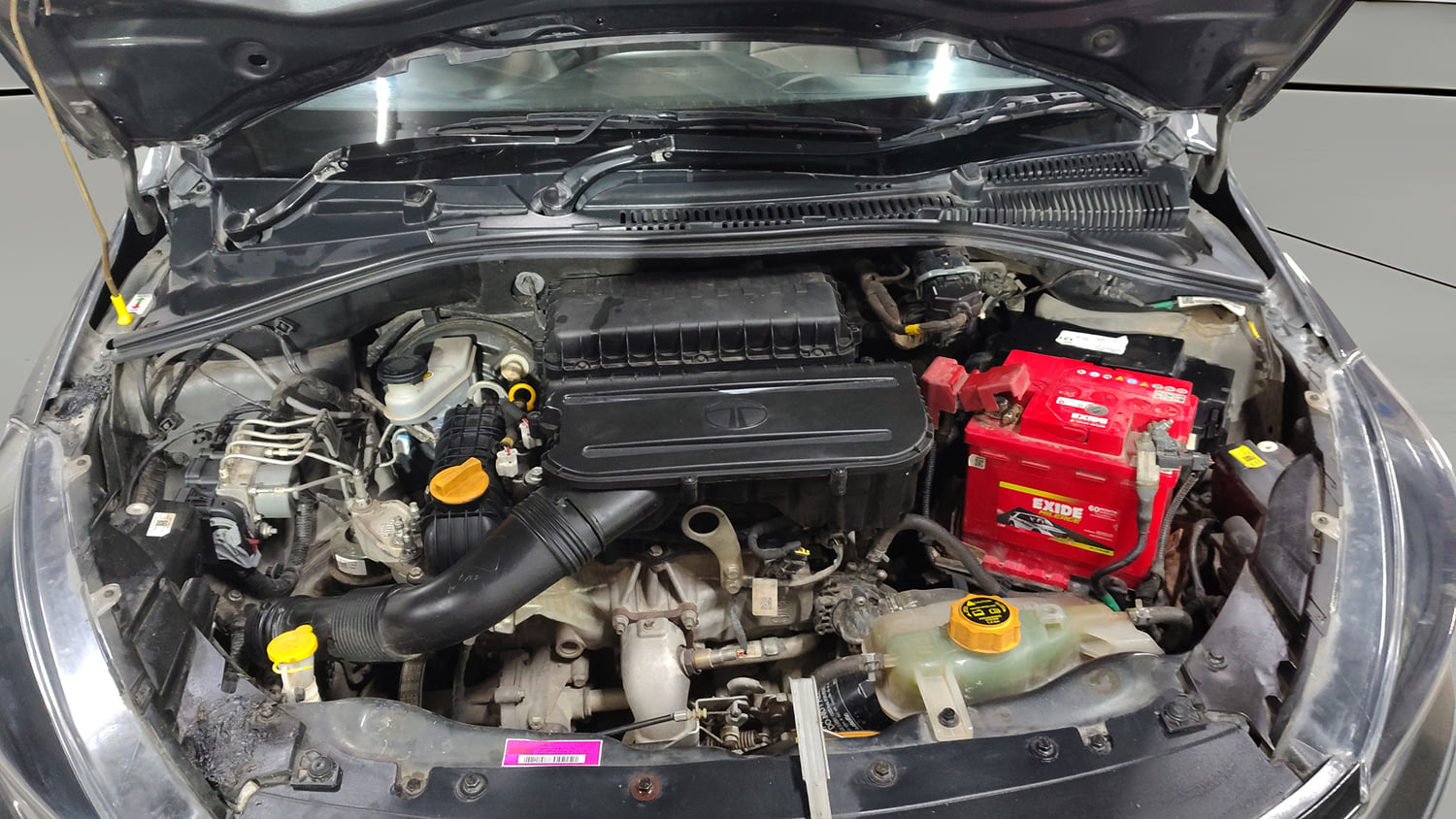 Used 2022 Tata Tiago NRG XZ MT Petrol Manual engine ENGINE & BONNET OPEN FRONT VIEW