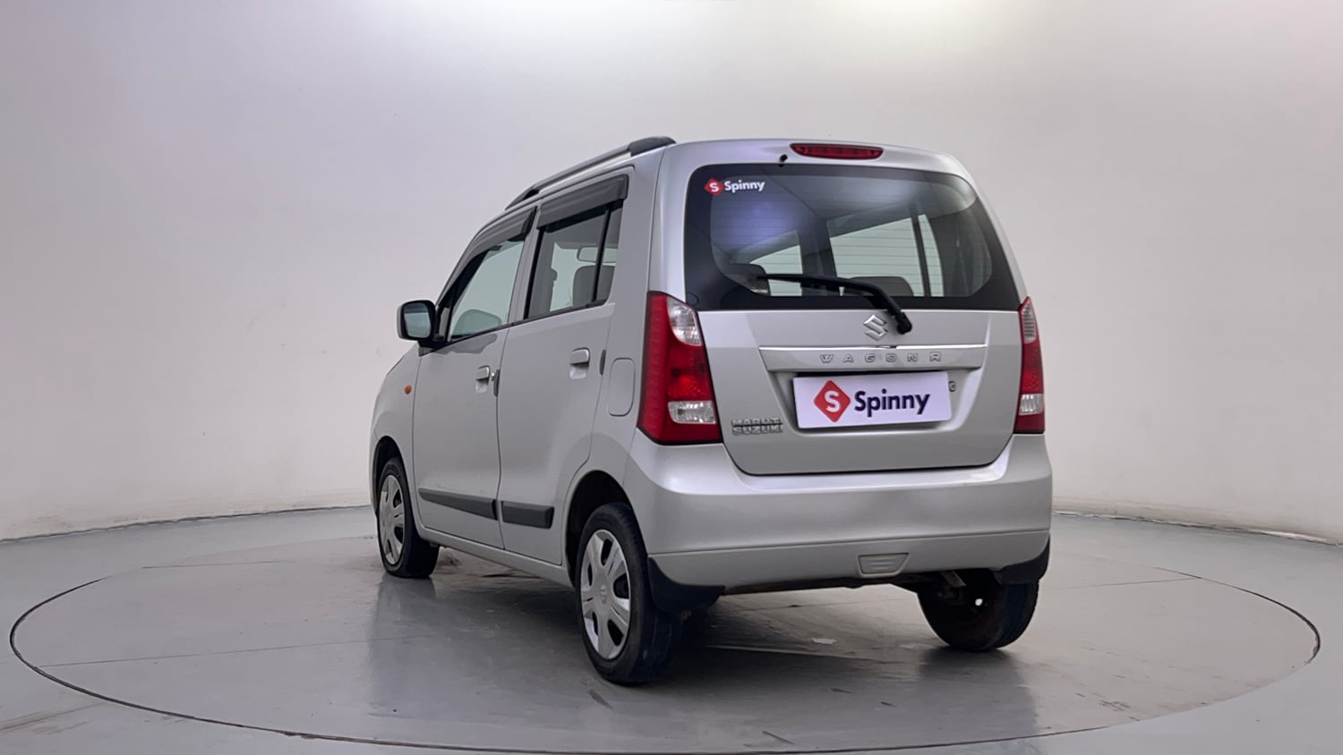 Used 2017 Maruti Suzuki Wagon R VXI Petrol Manual exterior LEFT REAR CORNER VIEW