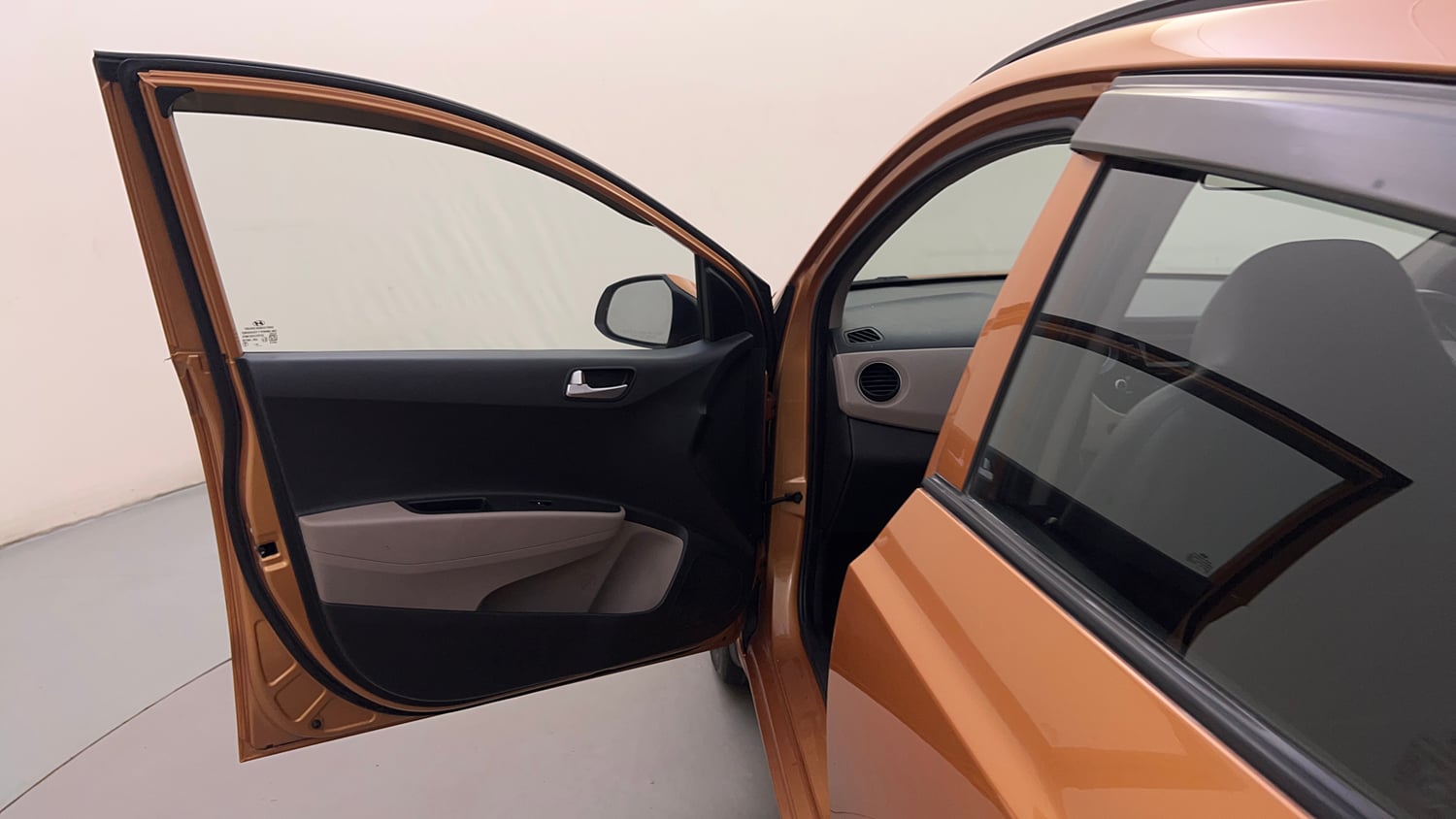 Used 2016 Hyundai Grand i10 Sportz 1.2 Kappa VTVT Petrol Manual interior LEFT FRONT DOOR OPEN VIEW