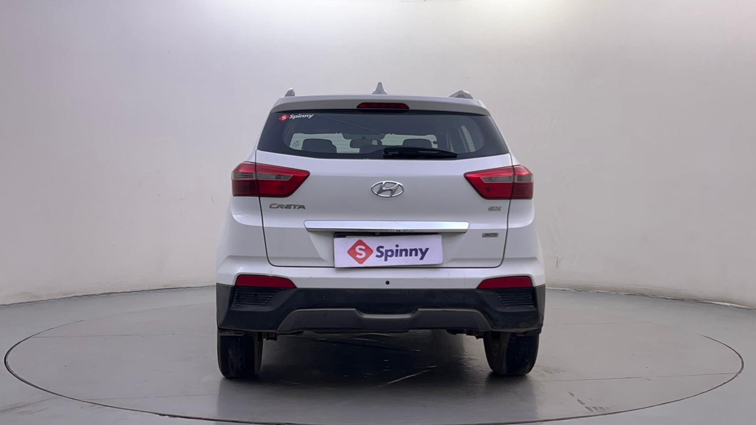 Used 2017 Hyundai Creta SX Plus 1.6 AT Petrol Petrol Automatic exterior BACK VIEW