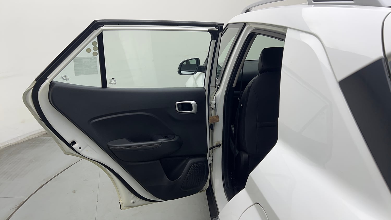 Used 2021 Hyundai Venue SX (O) 1.0 Turbo Petrol Manual interior LEFT REAR DOOR OPEN VIEW