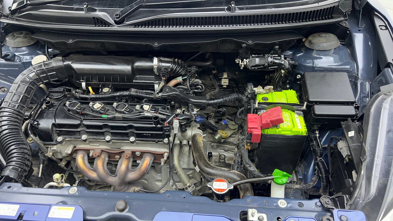 Used 2019 Maruti Suzuki Baleno Zeta Petrol Manual engine ENGINE LEFT SIDE VIEW