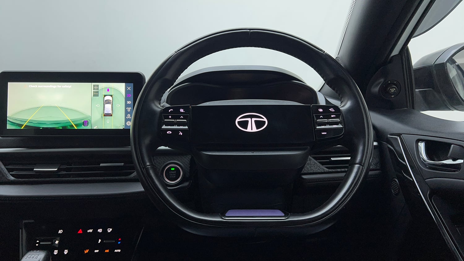Used 2024 Tata Nexon Fearless 1.2 Revotron Petrol 6MT DT Petrol Manual interior STEERING VIEW