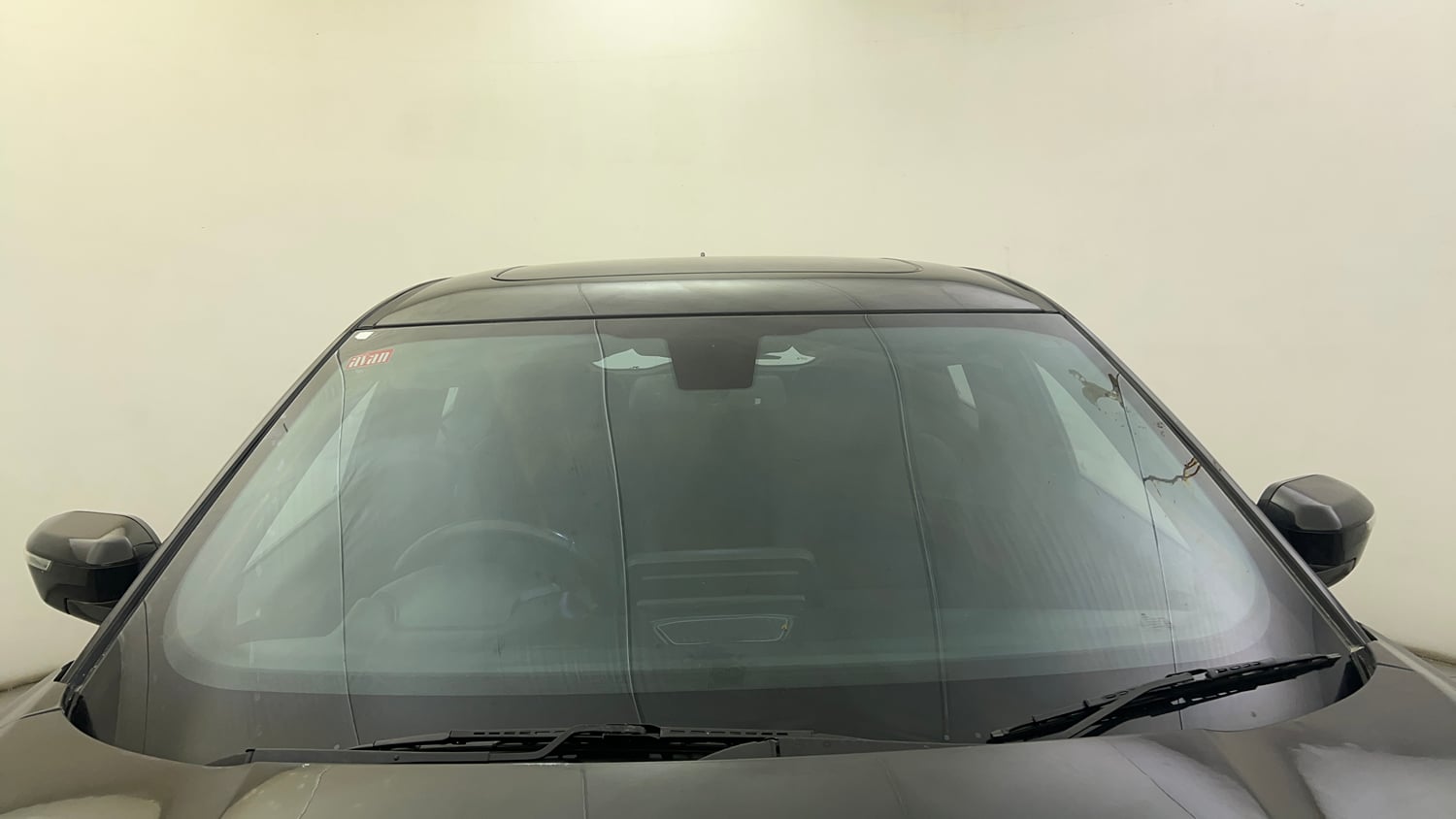 Used 2022 Tata Harrier XZA Plus Dark Edition Diesel Automatic exterior FRONT WINDSHIELD VIEW