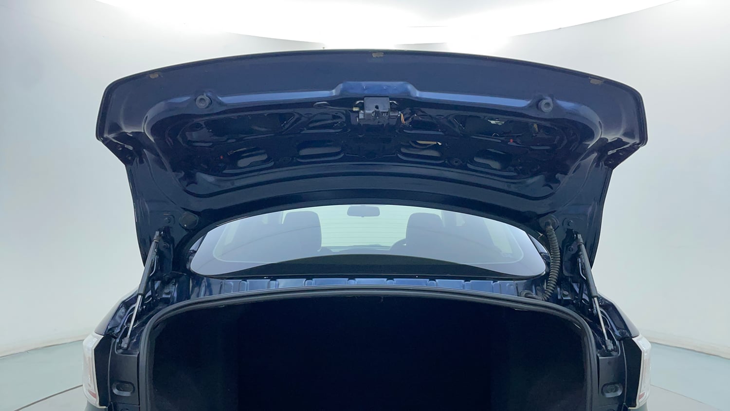 Used 2019 Tata Tigor Revotron XZA+ Petrol Automatic interior DICKY DOOR OPEN VIEW