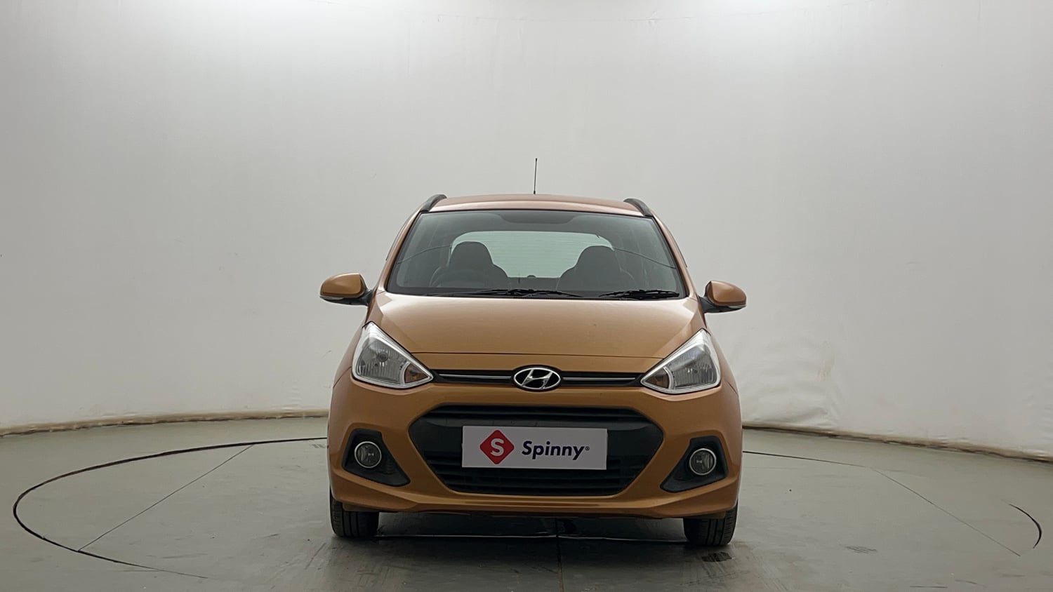 Used 2015 Hyundai Grand i10 Sportz 1.2 Kappa VTVT Petrol Manual exterior FRONT VIEW