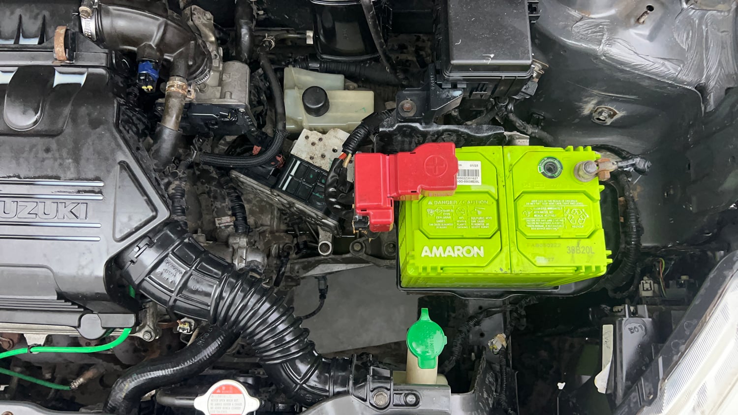 Used 2017 Maruti Suzuki Celerio ZXI (O) AMT Petrol Automatic engine ENGINE LEFT SIDE VIEW