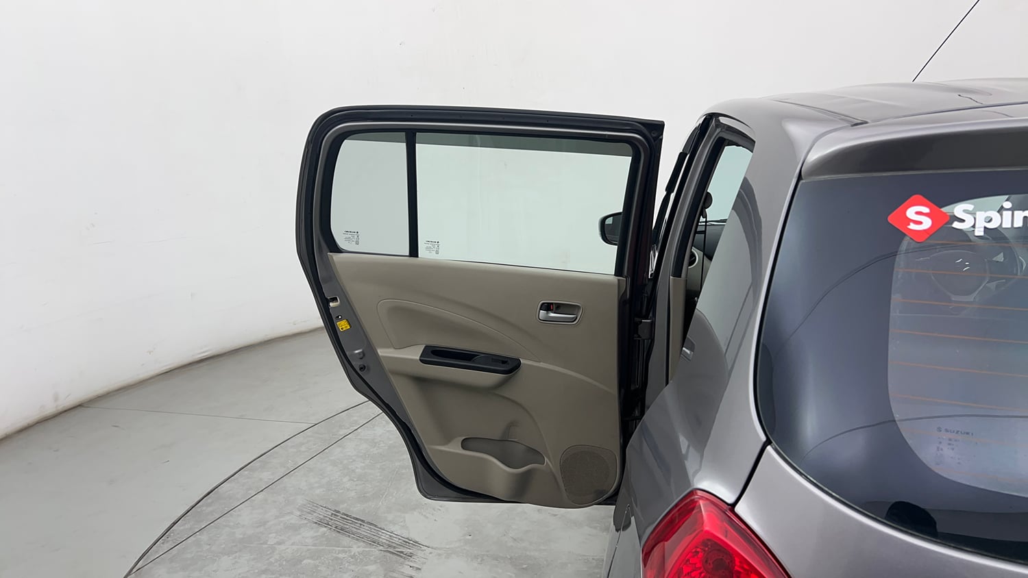 Used 2017 Maruti Suzuki Celerio ZXI (O) AMT Petrol Automatic interior LEFT REAR DOOR OPEN VIEW