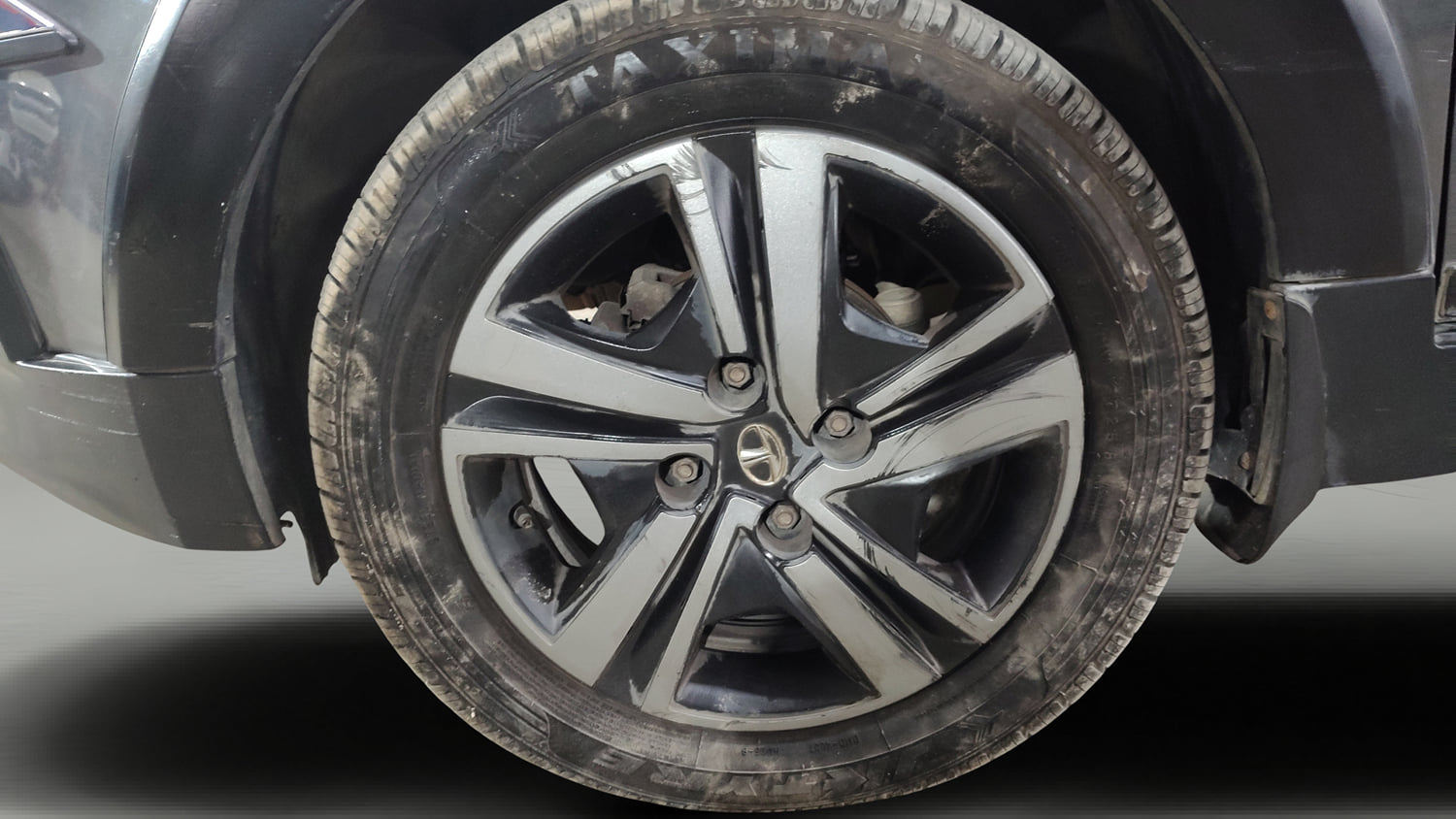 Used 2022 Tata Tiago NRG XZ MT Petrol Manual tyres LEFT FRONT TYRE RIM VIEW