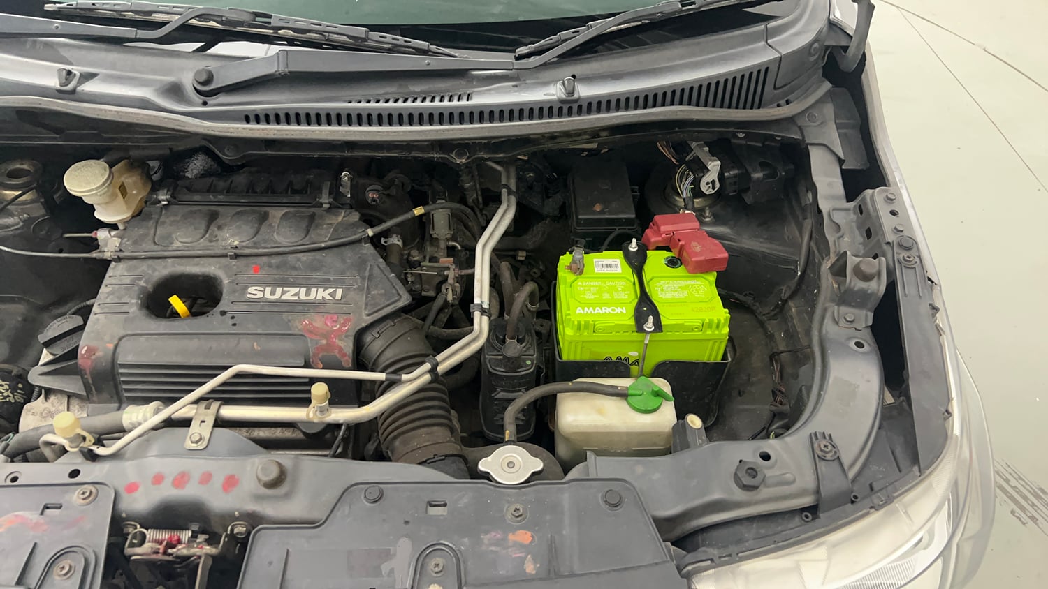 Used 2013 Maruti Suzuki Wagon R Stingray VXi Petrol Manual engine ENGINE LEFT SIDE VIEW