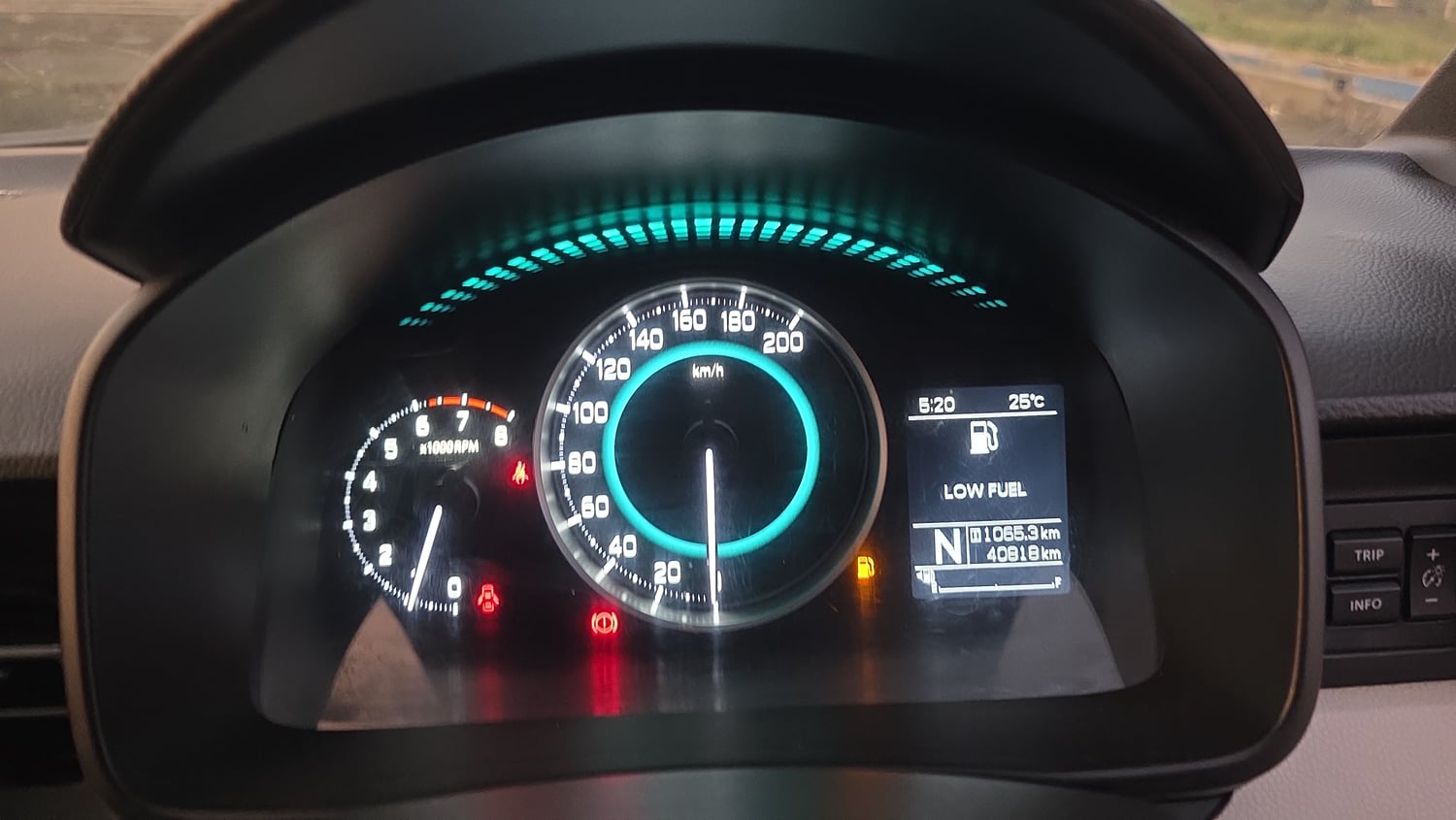 Used 2019 Maruti Suzuki Ignis Alpha 1.2 AMT Petrol Automatic interior CLUSTERMETER VIEW
