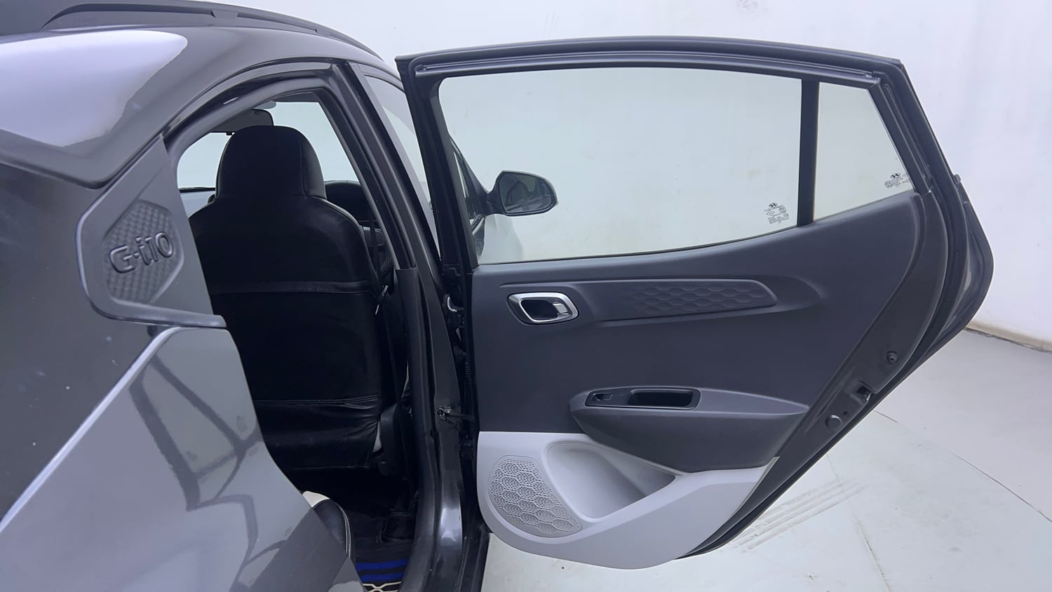 Used 2022 Hyundai Grand i10 Nios Asta 1.2 Kappa VTVT Petrol Manual interior RIGHT REAR DOOR OPEN VIEW
