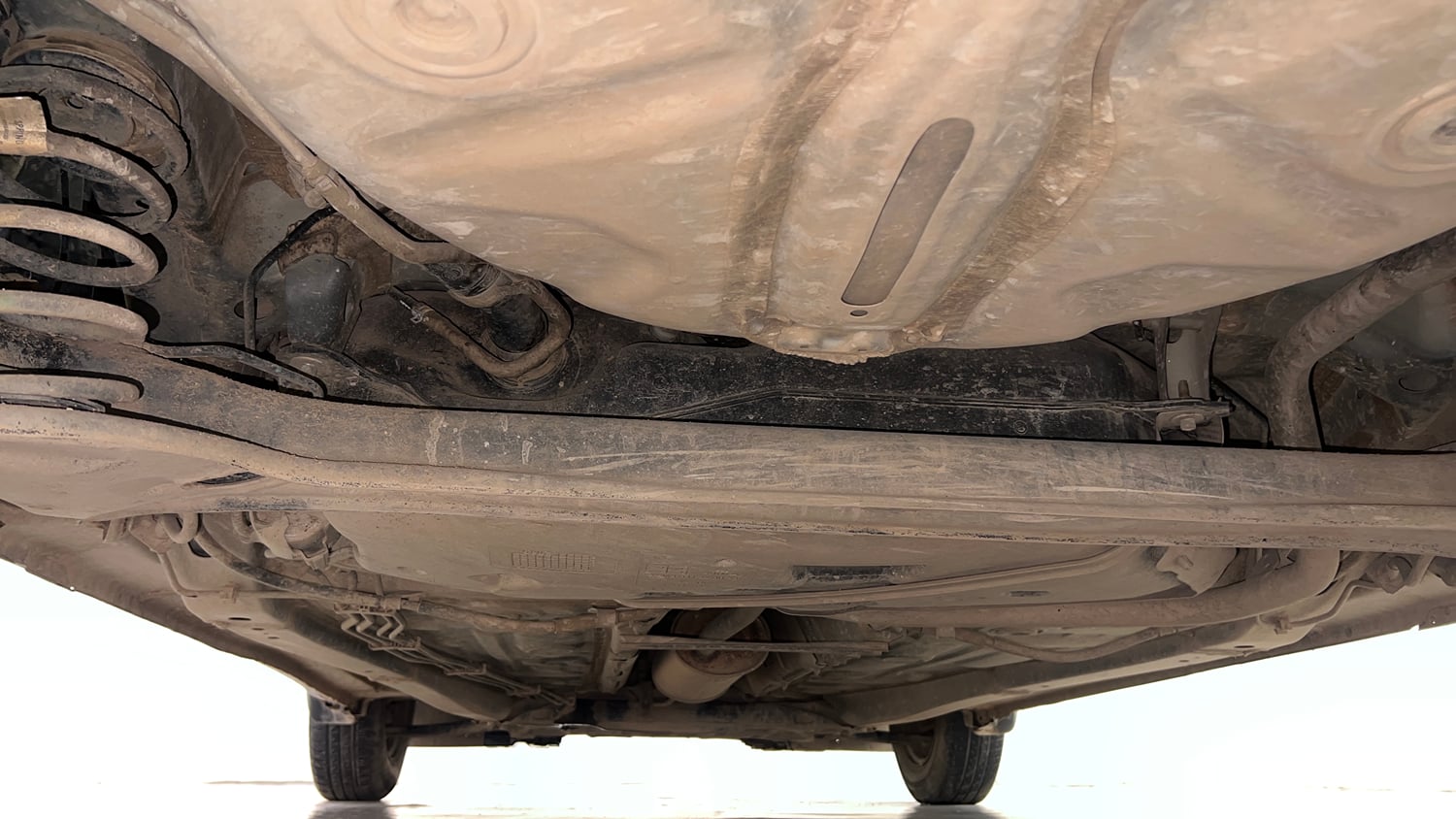 Used 2019 Maruti Suzuki Swift VXi AMT Petrol Automatic extra REAR UNDERBODY VIEW (TAKEN FROM REAR)