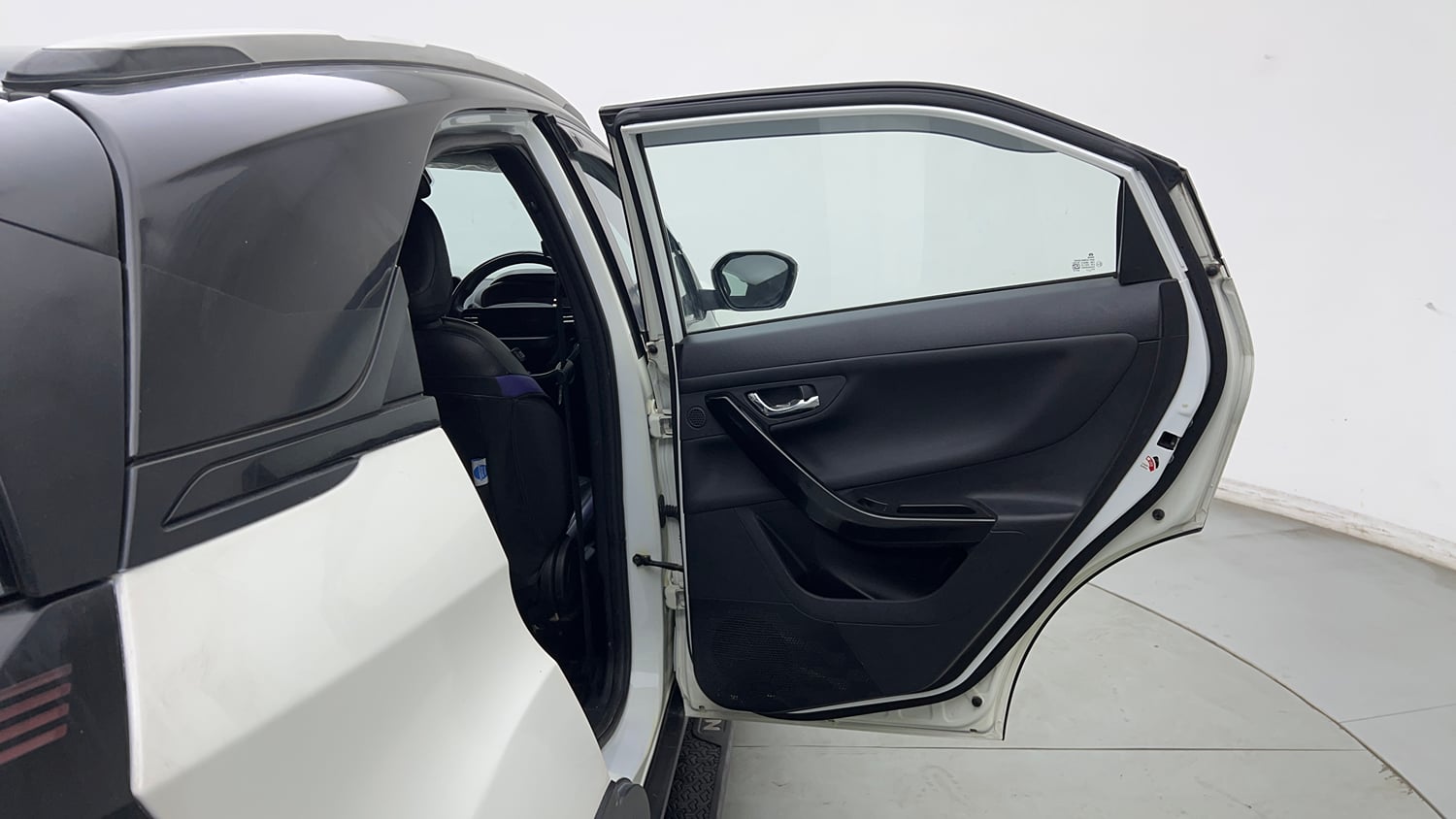 Used 2024 Tata Nexon Fearless 1.2 Revotron Petrol 6MT DT Petrol Manual interior RIGHT REAR DOOR OPEN VIEW