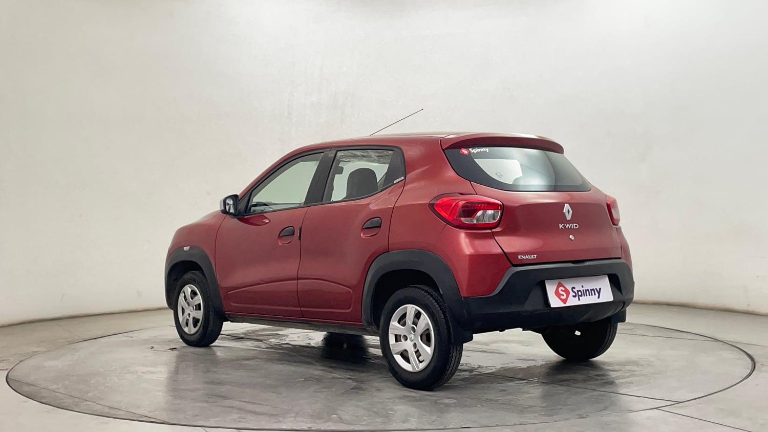 Used 2016 Renault Kwid 1.0 RXT Petrol Manual exterior LEFT REAR CORNER VIEW