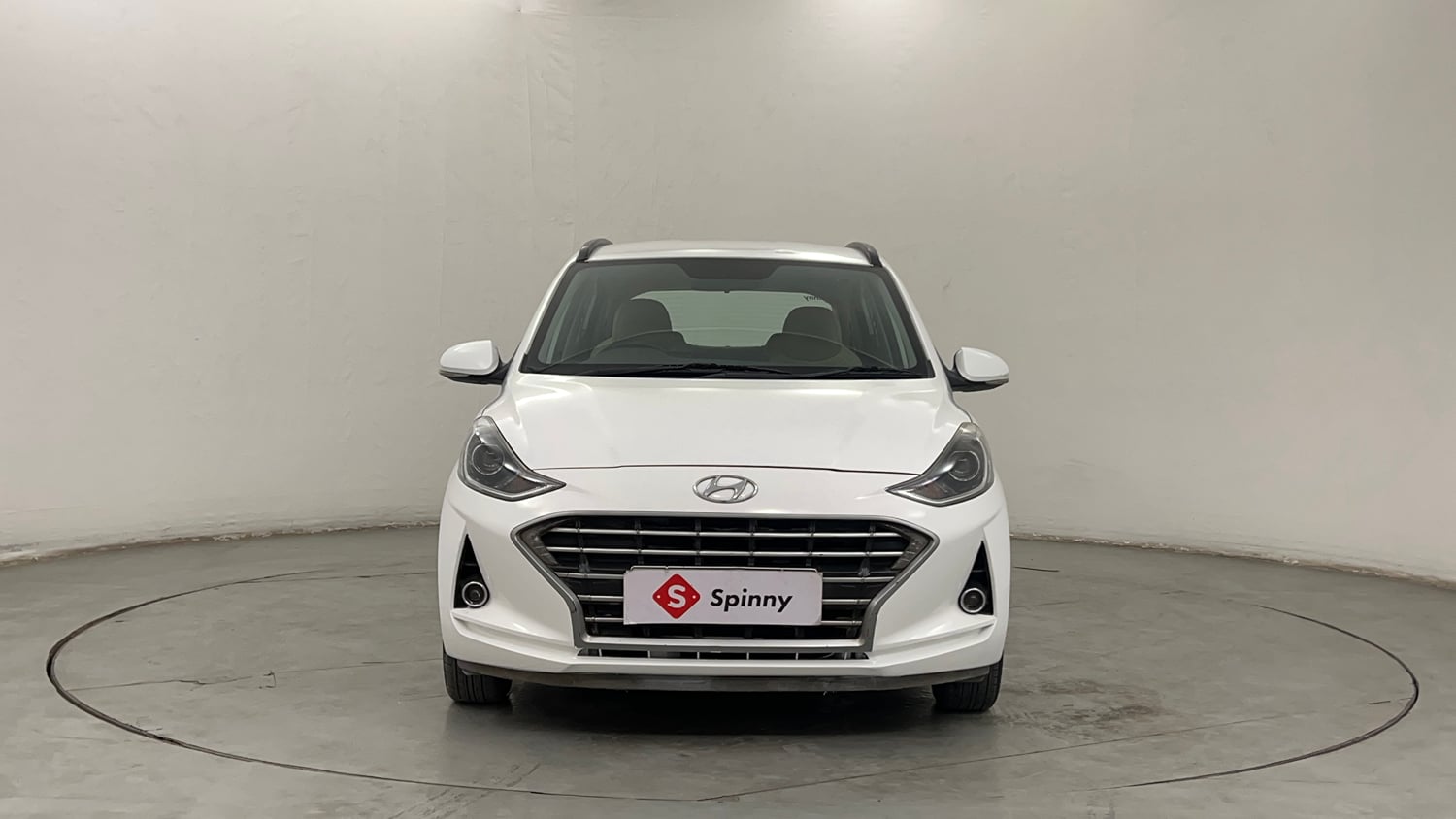 Used 2020 Hyundai Grand i10 Nios Sportz AMT 1.2 Kappa VTVT Petrol Automatic exterior FRONT VIEW