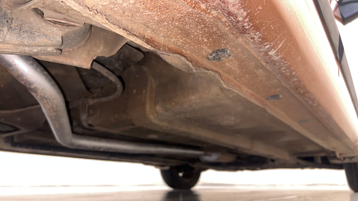 Used 2016 Hyundai Grand i10 Sportz 1.2 Kappa VTVT Petrol Manual extra REAR RIGHT UNDERBODY VIEW