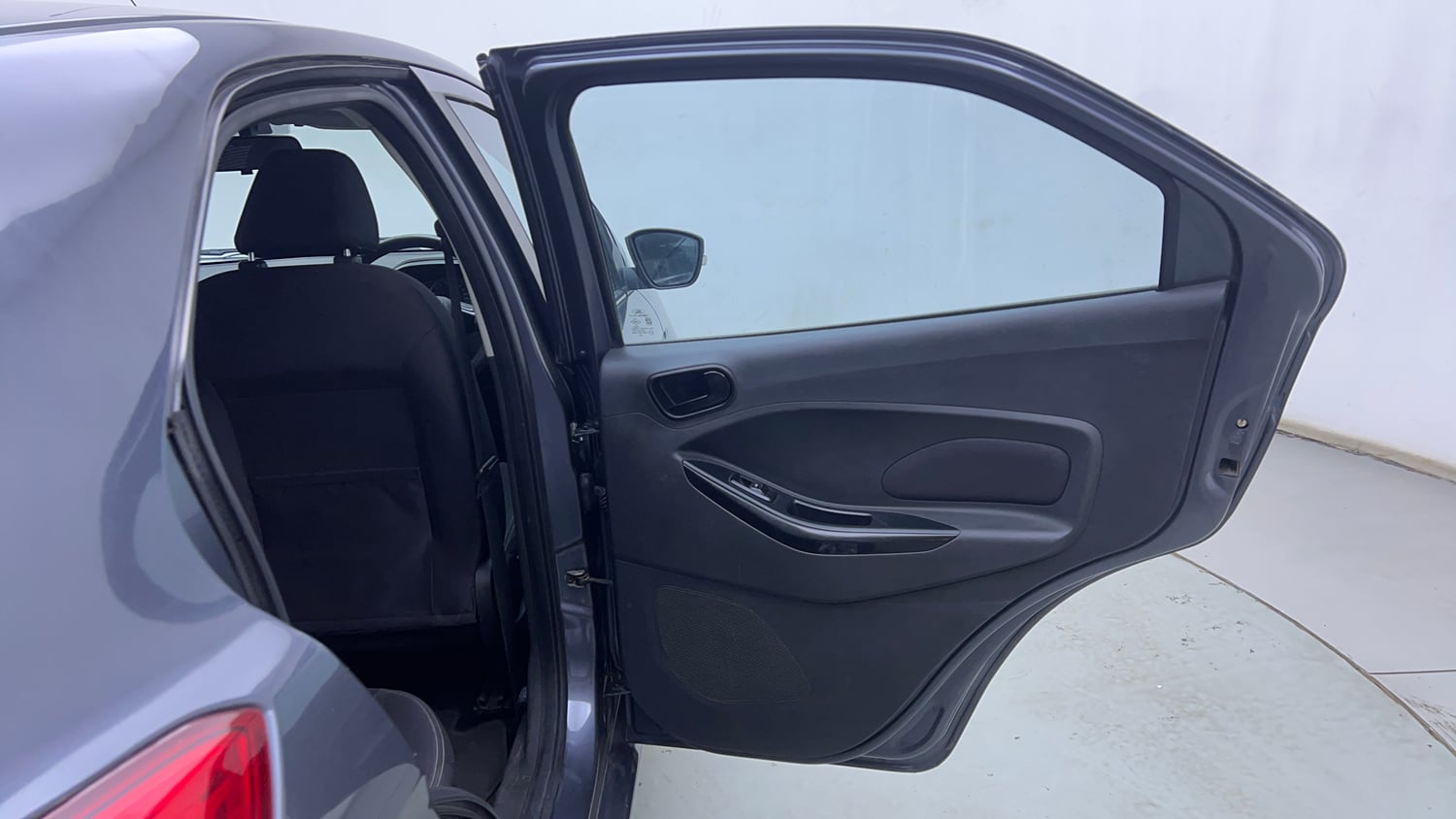 Used 2019 Ford Figo Titanium 1.2 Ti-VCT MT Petrol Manual interior RIGHT REAR DOOR OPEN VIEW