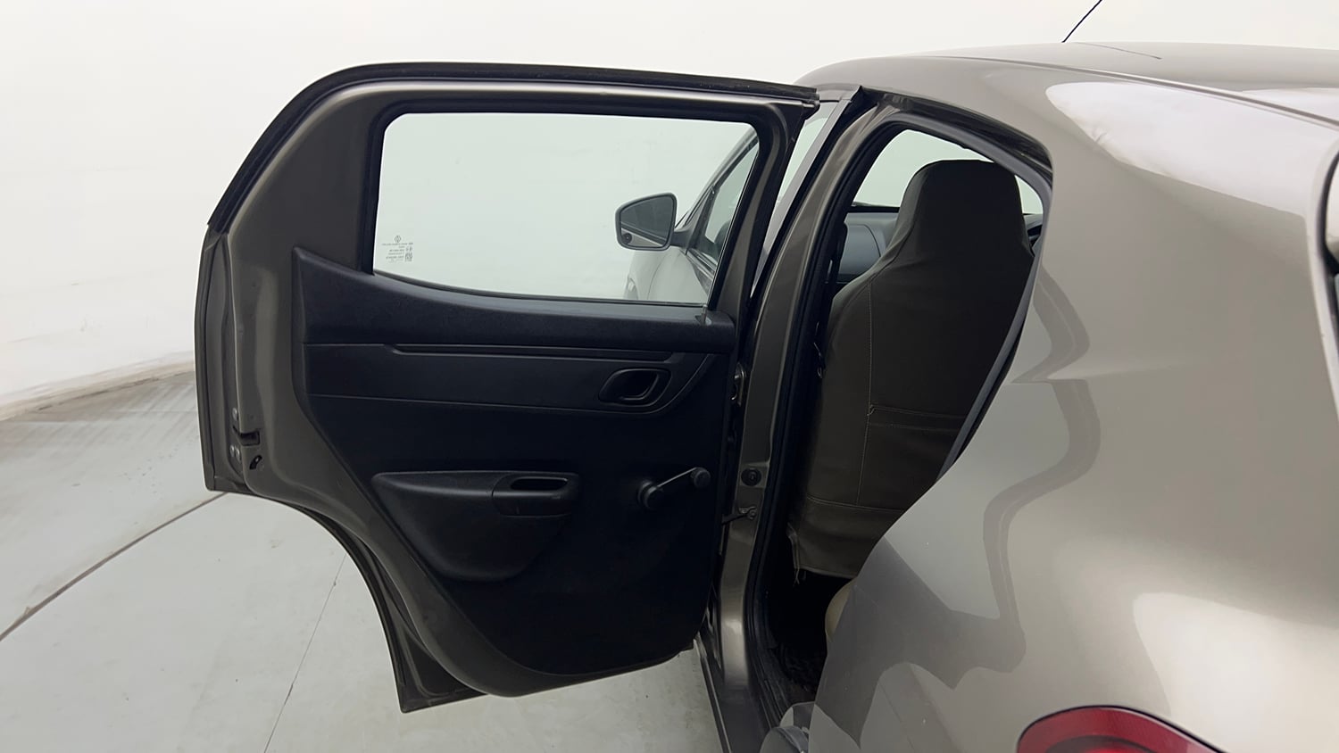 Used 2017 Renault Kwid 1.0 RXL AMT Petrol Automatic interior LEFT REAR DOOR OPEN VIEW