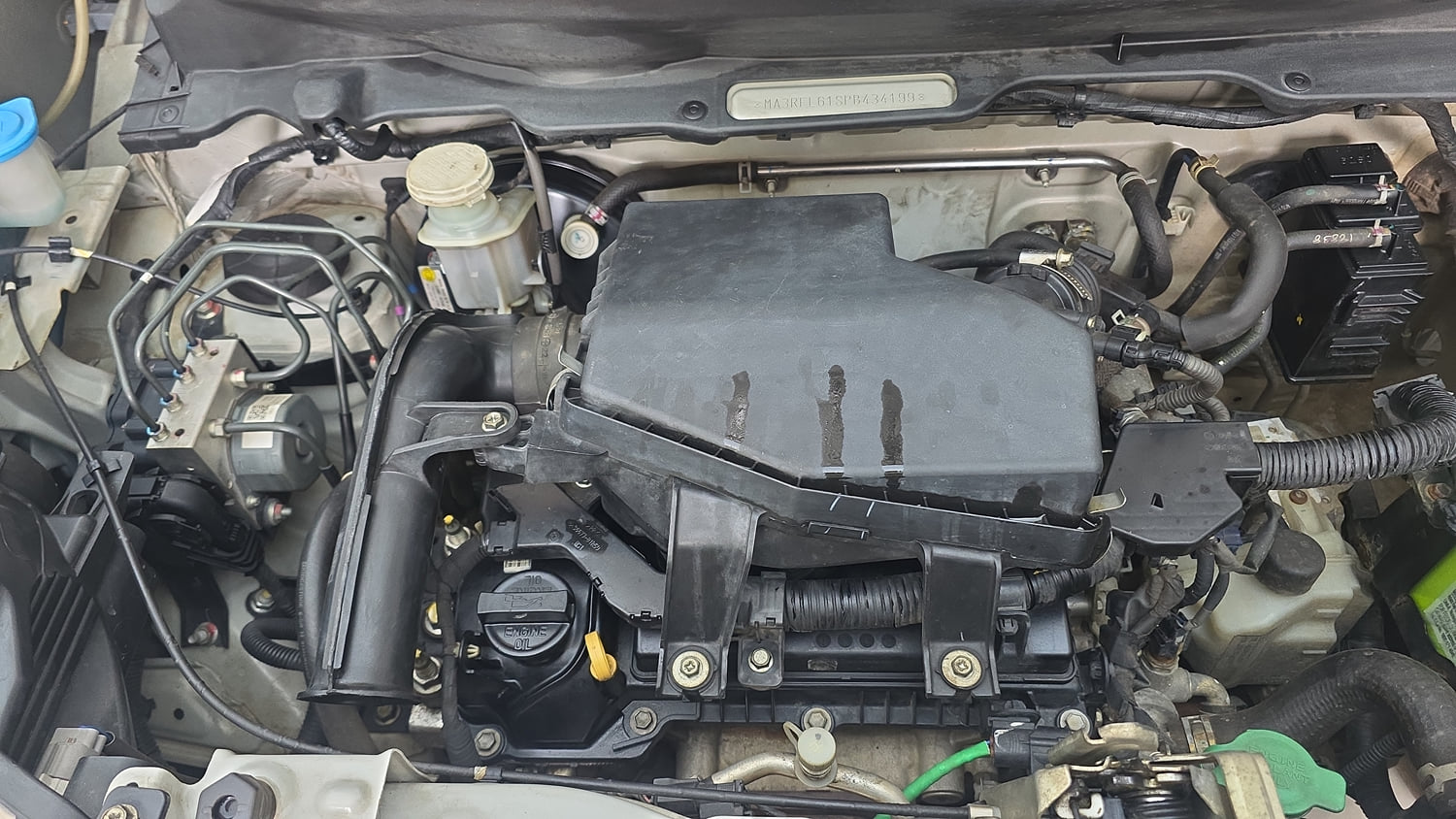 Used 2023 Maruti Suzuki S-Presso VXi Plus (O) AMT Petrol Automatic engine ENGINE RIGHT SIDE VIEW