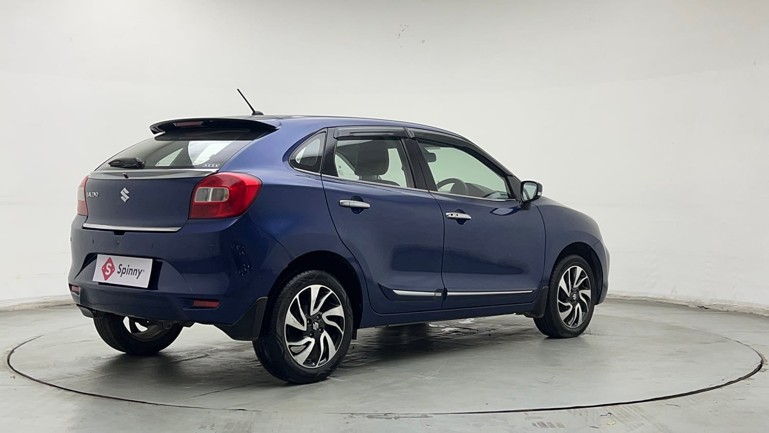 Used 2019 Maruti Suzuki Baleno Zeta Petrol Manual exterior RIGHT REAR CORNER VIEW