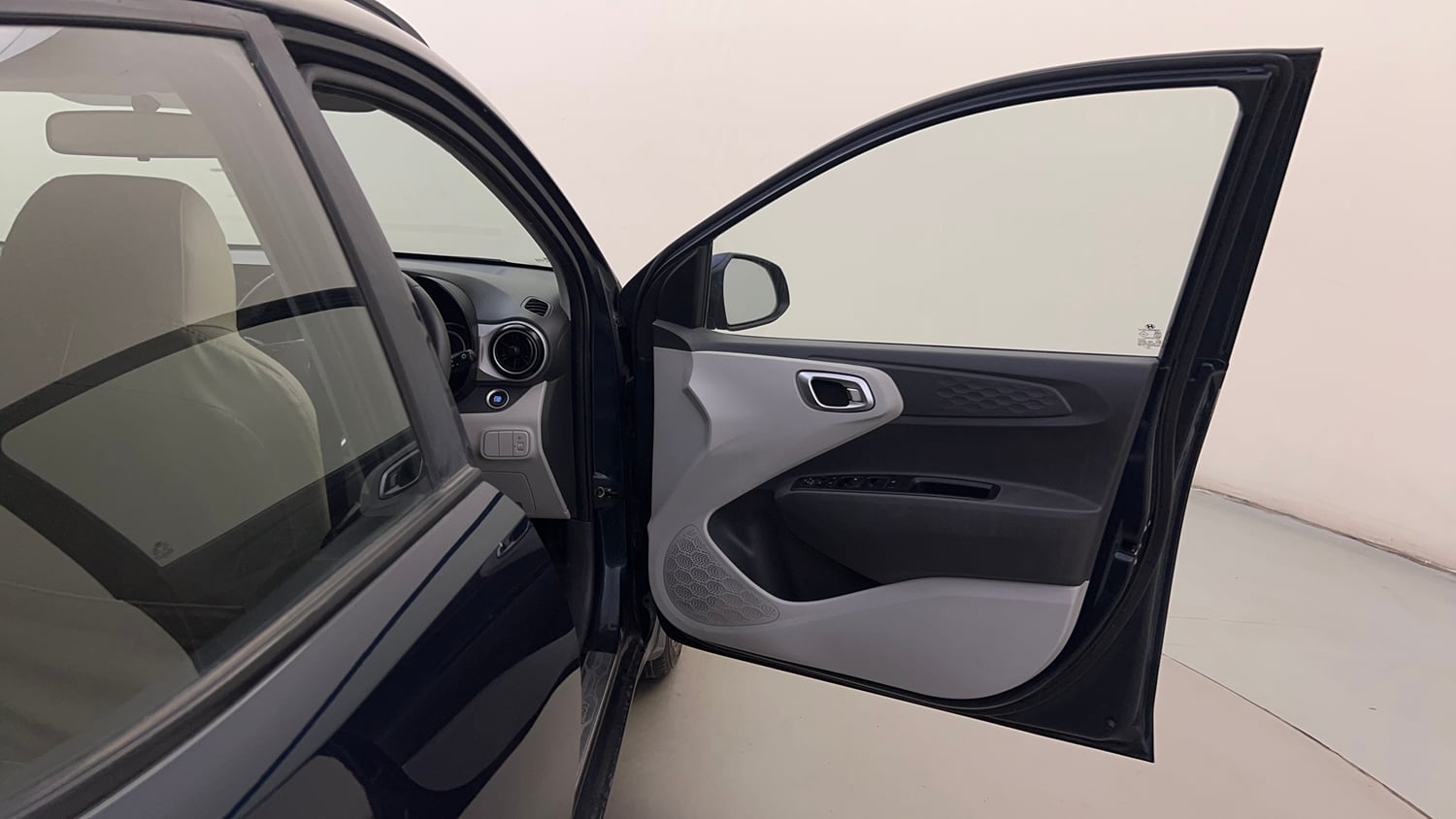 Used 2021 Hyundai Grand i10 Nios Asta AMT 1.2 Kappa VTVT Petrol Automatic interior RIGHT FRONT DOOR OPEN VIEW