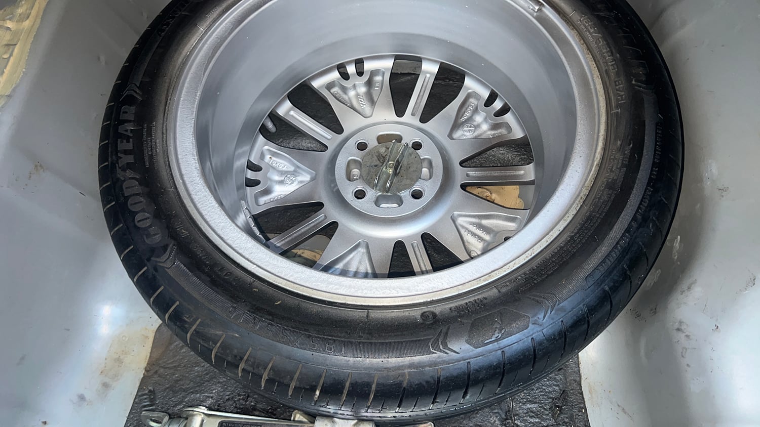 Used 2017 Honda City VX CVT Petrol Petrol Automatic tyres SPARE TYRE VIEW