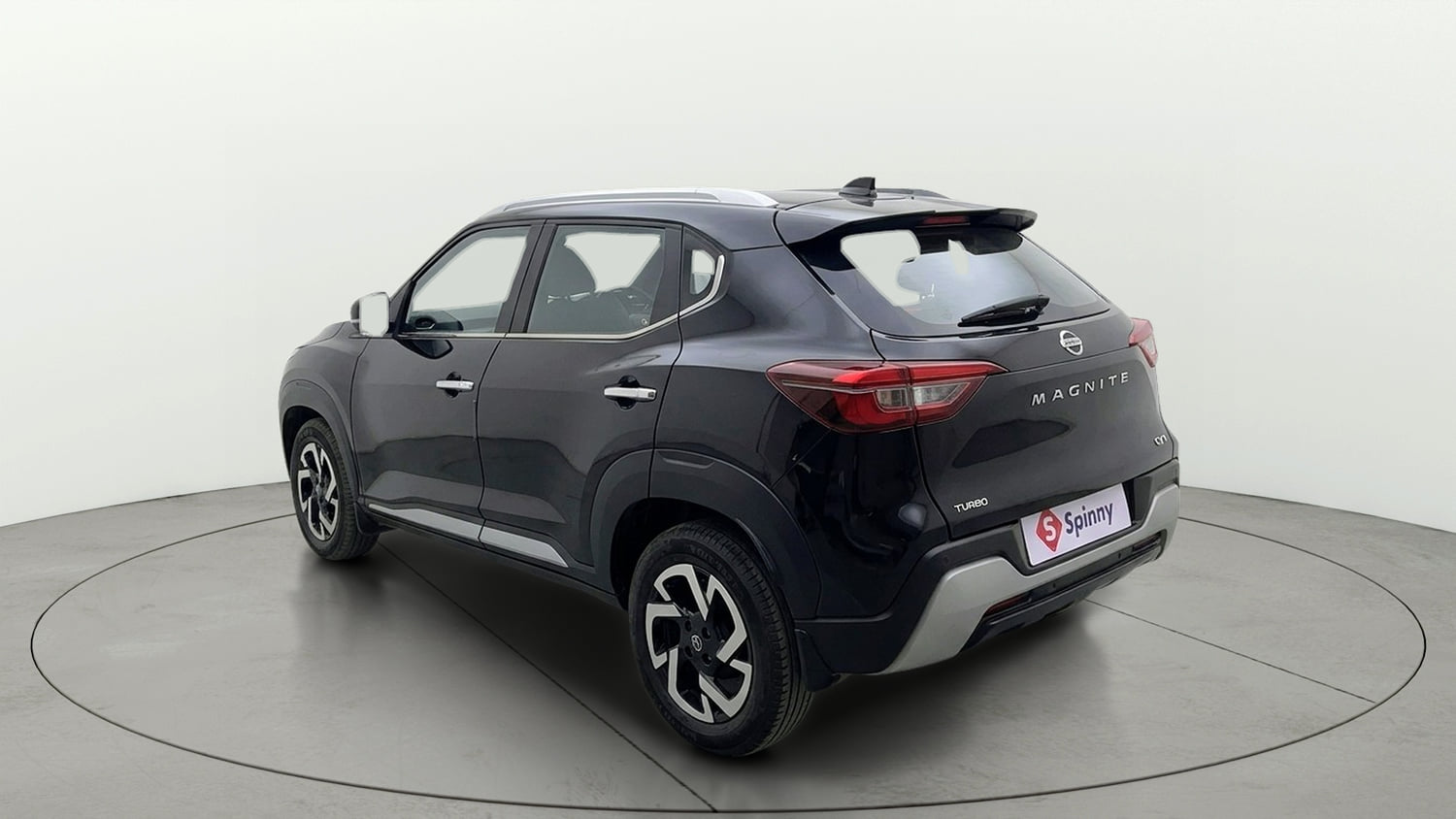 Used 2022 Nissan Magnite XV Premium Turbo CVT Petrol Automatic exterior LEFT REAR CORNER VIEW