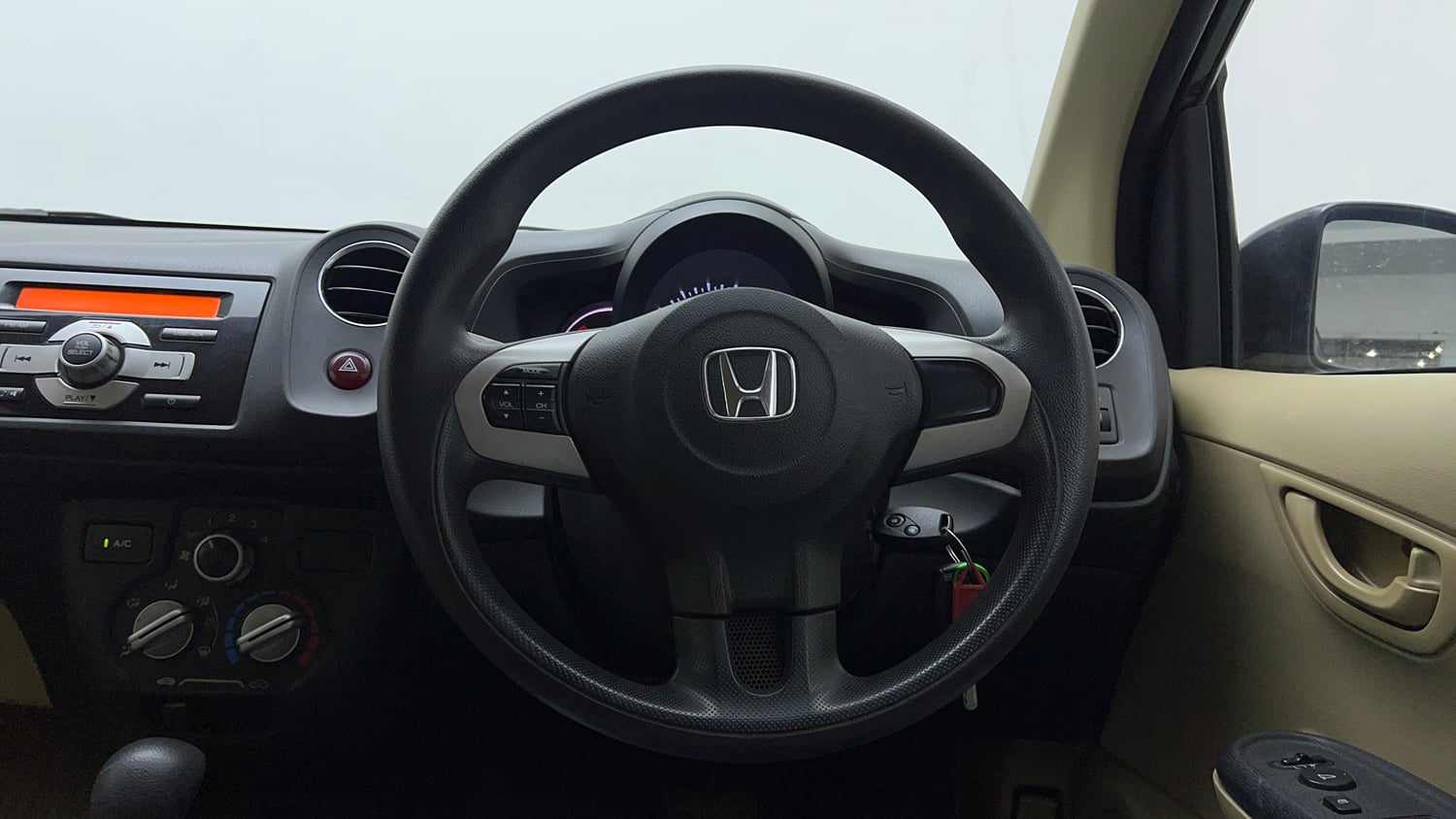 Used 2016 Honda Amaze 1.2 S AT i-VTEC Petrol Automatic interior STEERING VIEW