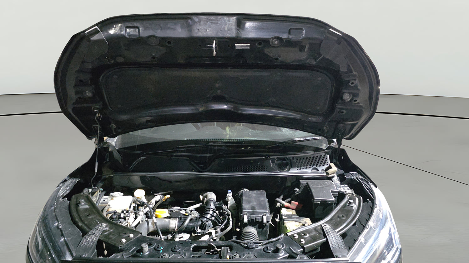 Used 2022 Nissan Magnite XV Premium Turbo CVT Petrol Automatic engine ENGINE & BONNET OPEN FRONT VIEW