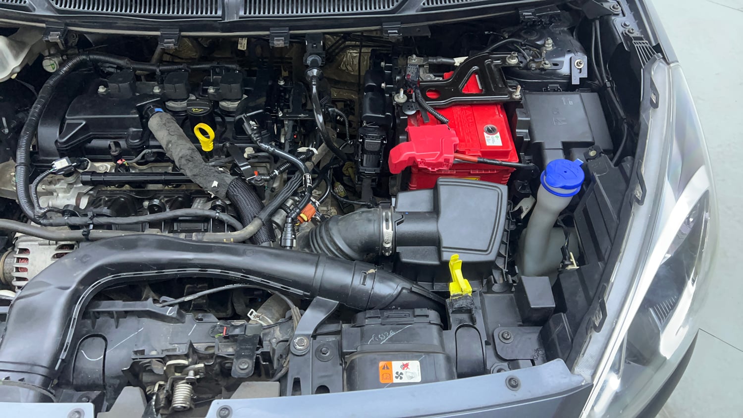 Used 2019 Ford Figo Titanium 1.2 Ti-VCT MT Petrol Manual engine ENGINE LEFT SIDE VIEW
