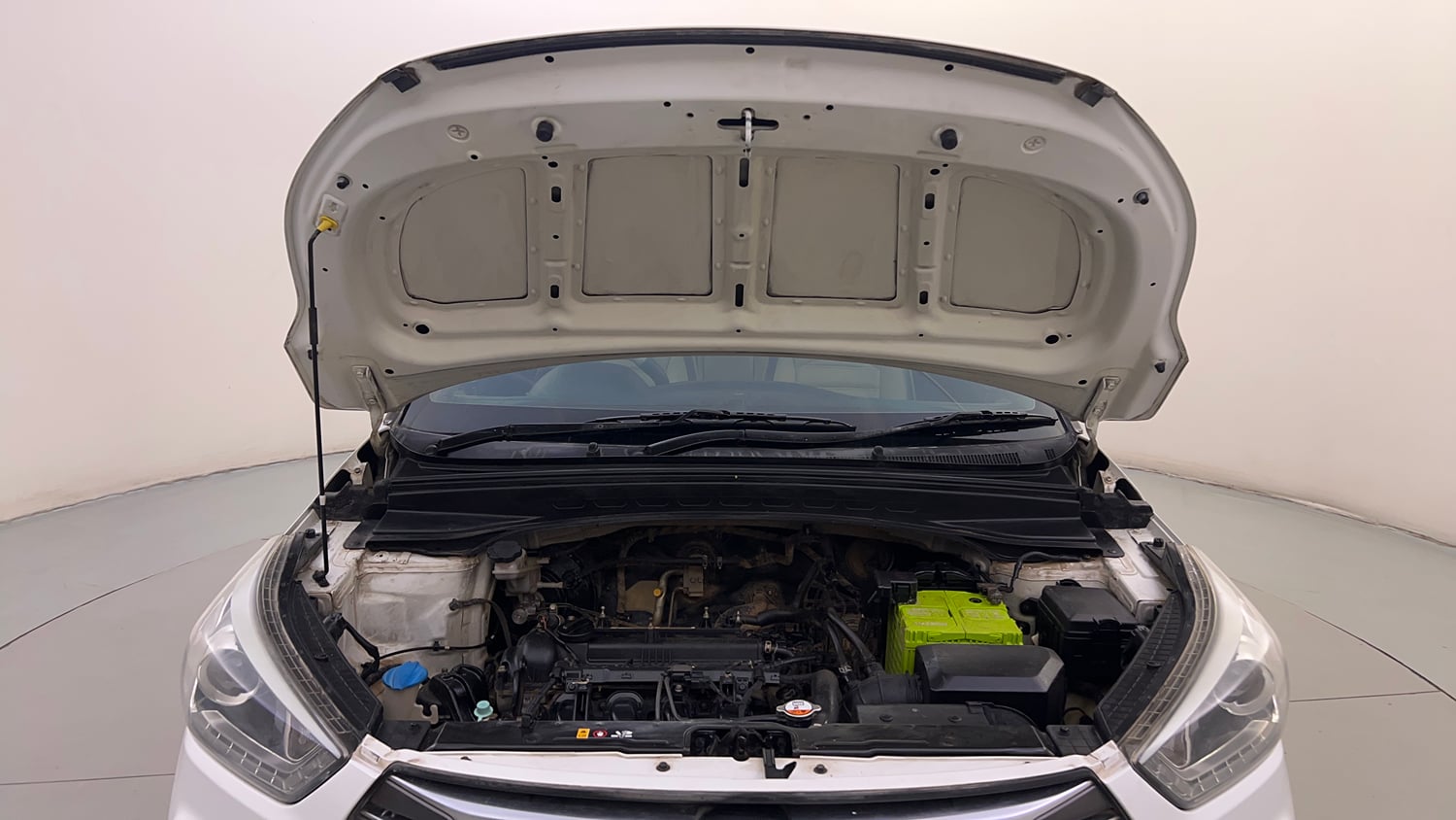 Used 2017 Hyundai Creta SX Plus 1.6 AT Petrol Petrol Automatic engine ENGINE & BONNET OPEN FRONT VIEW
