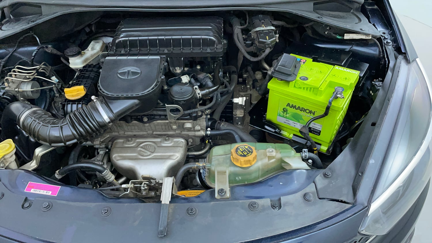 Used 2019 Tata Tigor Revotron XZA+ Petrol Automatic engine ENGINE LEFT SIDE VIEW