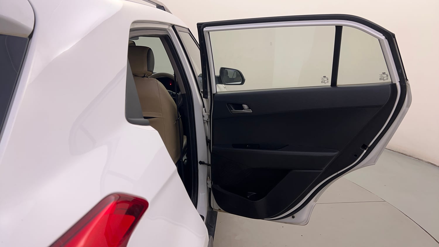 Used 2017 Hyundai Creta SX Plus 1.6 AT Petrol Petrol Automatic interior RIGHT REAR DOOR OPEN VIEW