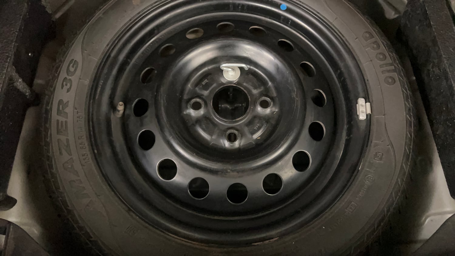 Used 2018 Maruti Suzuki Wagon R VXI Petrol Manual tyres SPARE TYRE VIEW