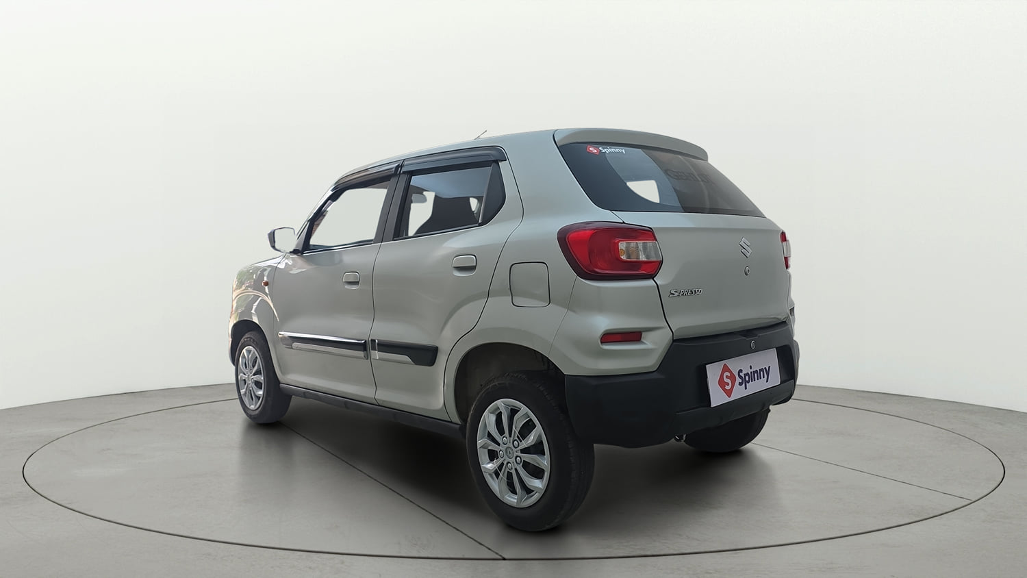 Used 2023 Maruti Suzuki S-Presso VXi Plus (O) AMT Petrol Automatic exterior LEFT REAR CORNER VIEW