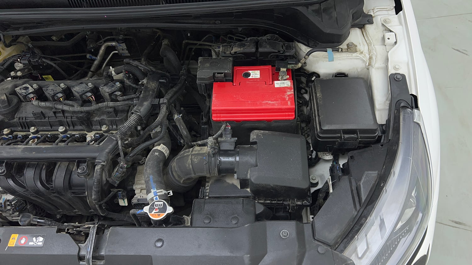 Used 2024 Hyundai New i20 Sportz 1.2 MT Petrol Manual engine ENGINE LEFT SIDE VIEW