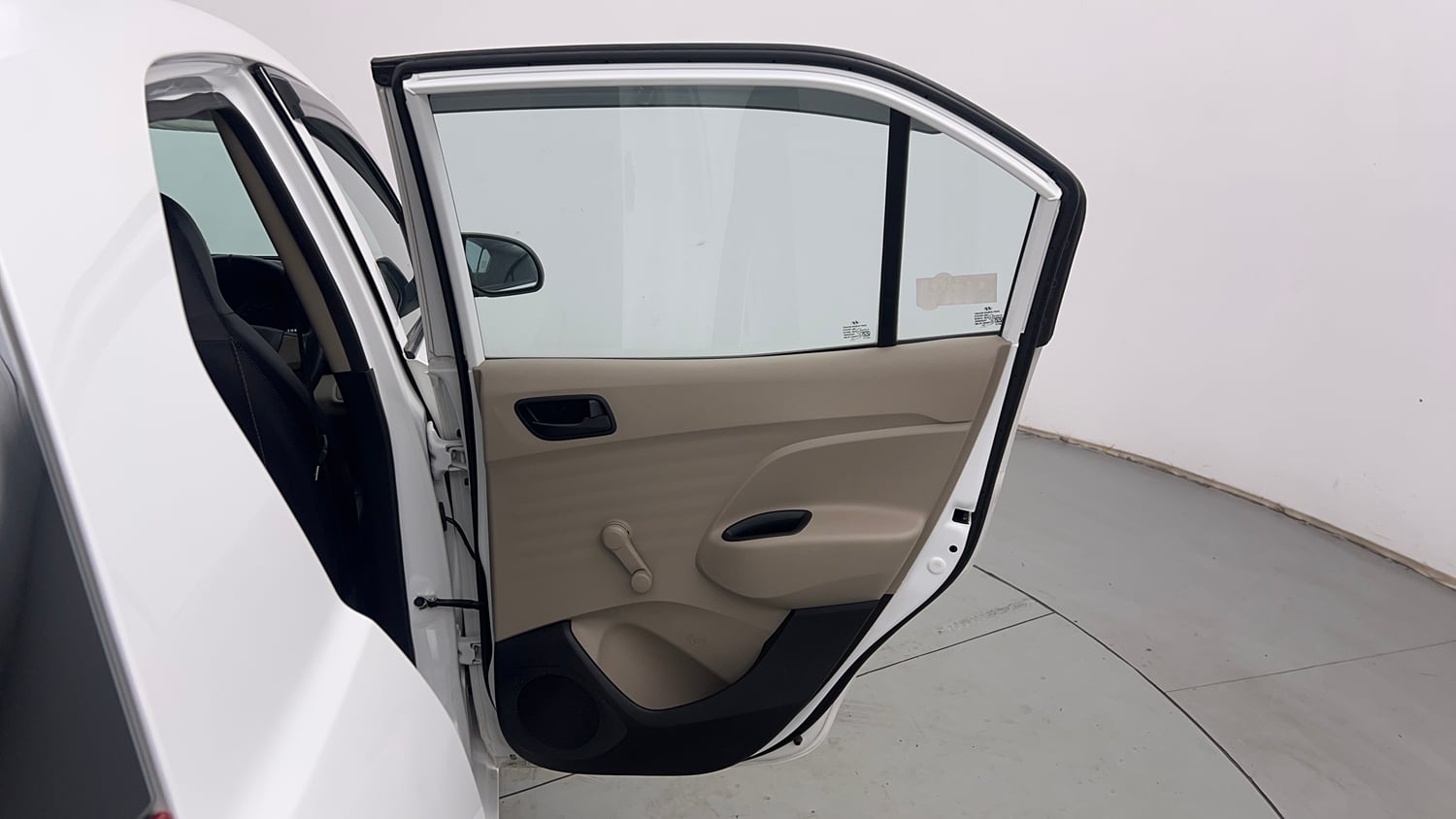 Used 2022 Hyundai Santro Era Executive Petrol Manual interior RIGHT REAR DOOR OPEN VIEW