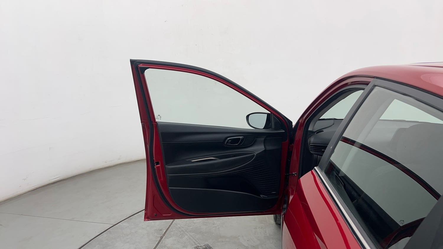 Used 2021 Hyundai New i20 Asta (O) 1.2 MT Petrol Manual interior LEFT FRONT DOOR OPEN VIEW