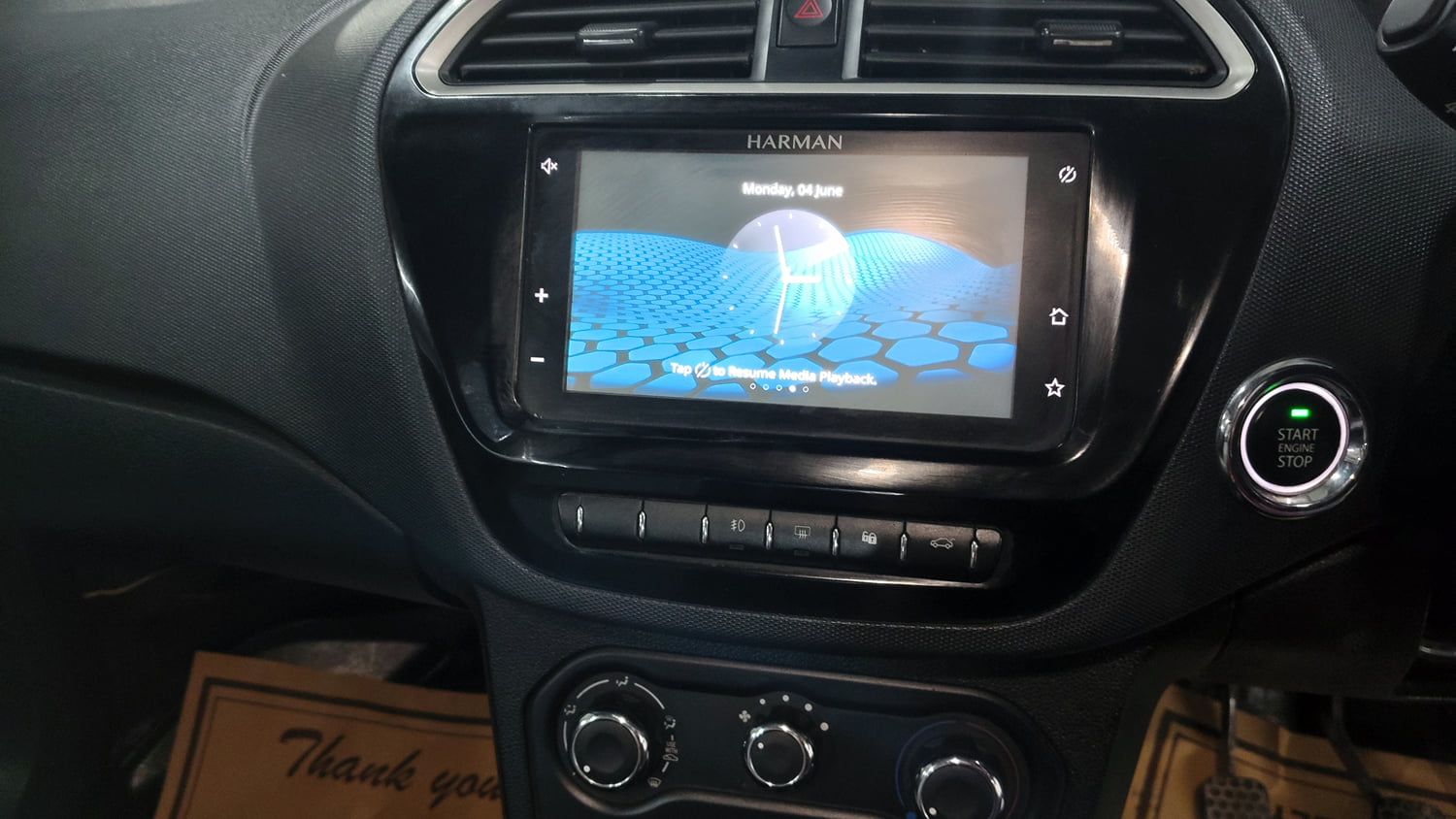 Used 2022 Tata Tiago NRG XZ MT Petrol Manual interior MUSIC SYSTEM & AC CONTROL VIEW